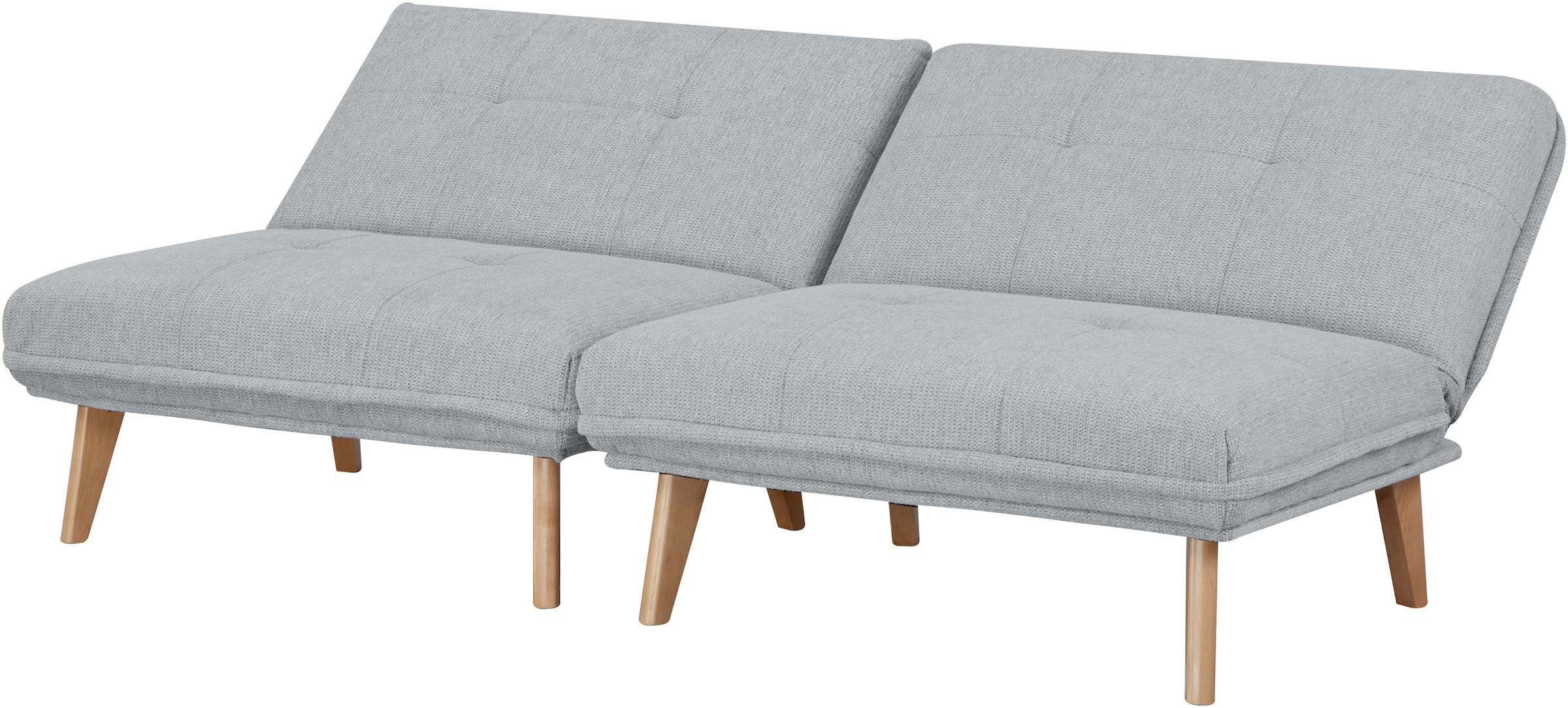 INOSIGN Sessel »DELANEY Schlafsofa, bestehend aus 2 Modulen, mit Schlaffunktion«, Bettsofa, Schlafsessel, Klappsofa, erweiterbar, in Webstoff