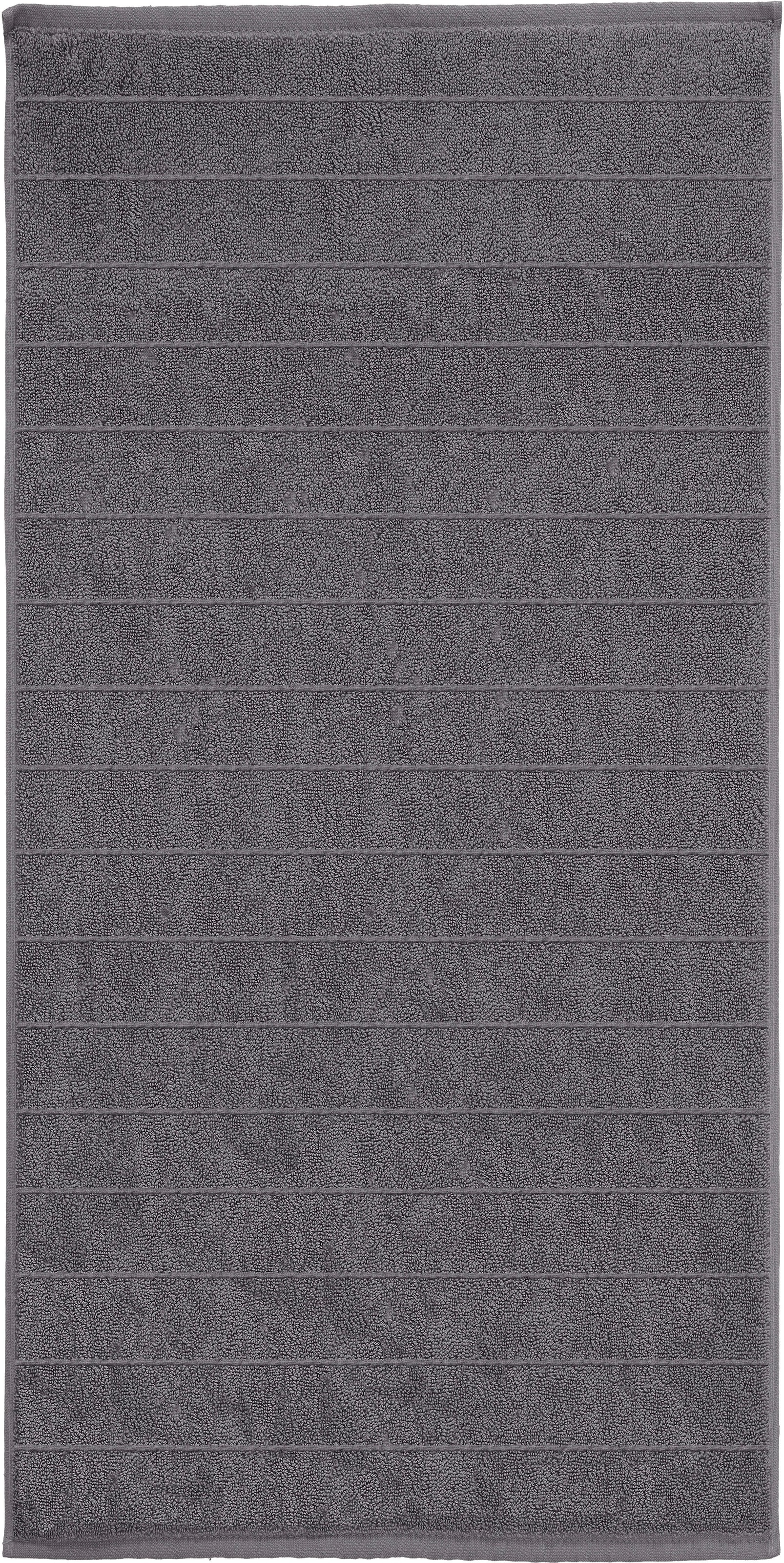 Kleine Wolke Duschtuch "Via, Größe 70/140 cm" Uni Farben, gestreift günstig online kaufen