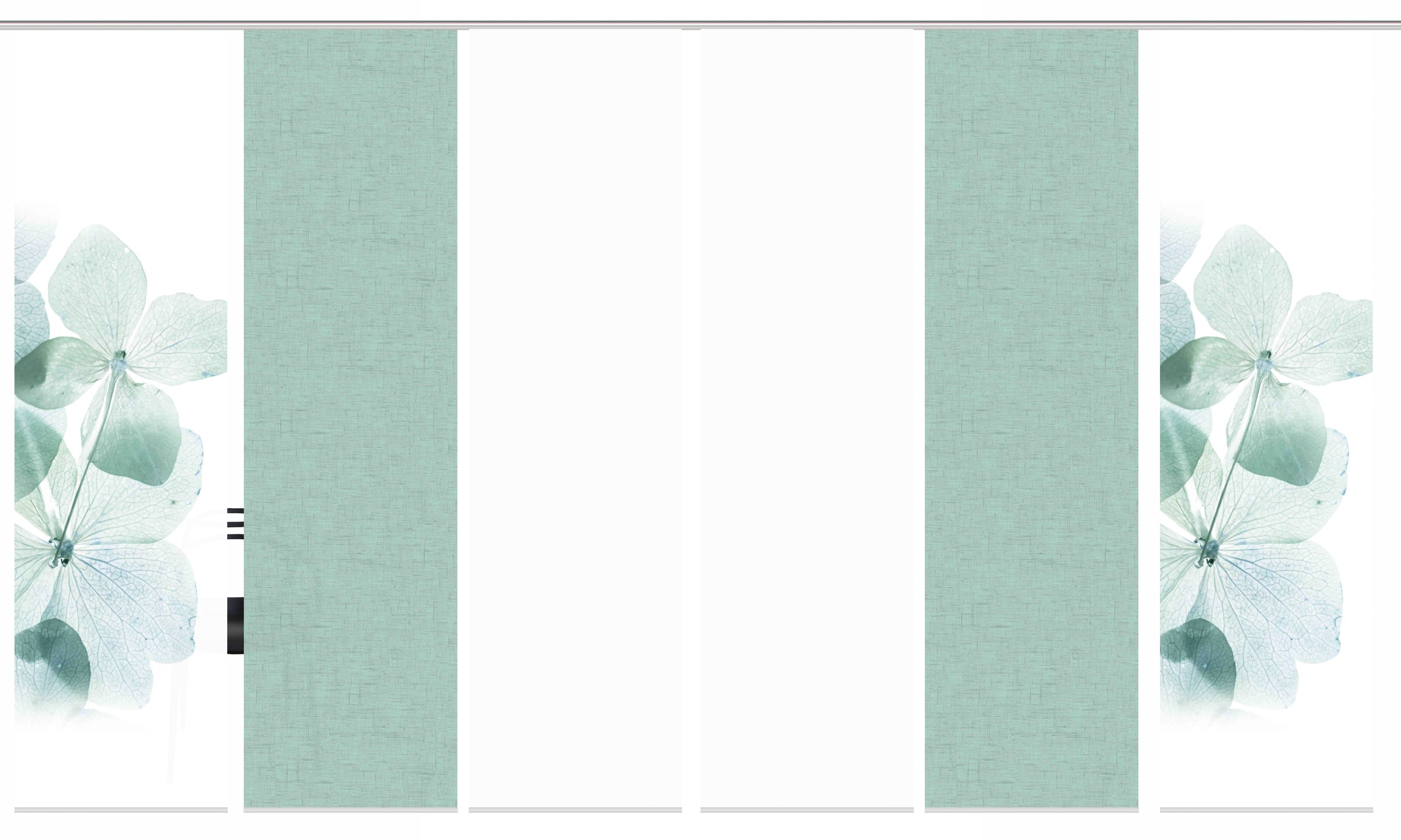 HOME WOHNIDEEN Schiebegardine "BONITA 6er SET" Paneelwagen 6 Stk. tlg. Schi günstig online kaufen