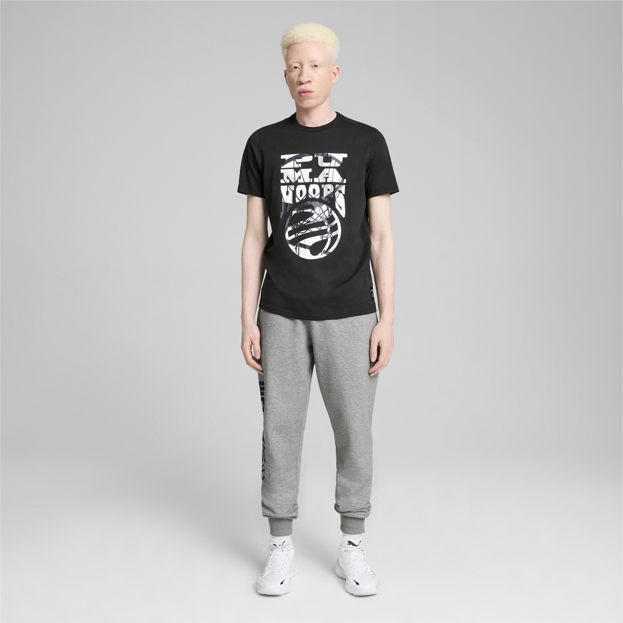 PUMA Trainingsshirt »The Hooper Basketball-T-Shirt Herren«
