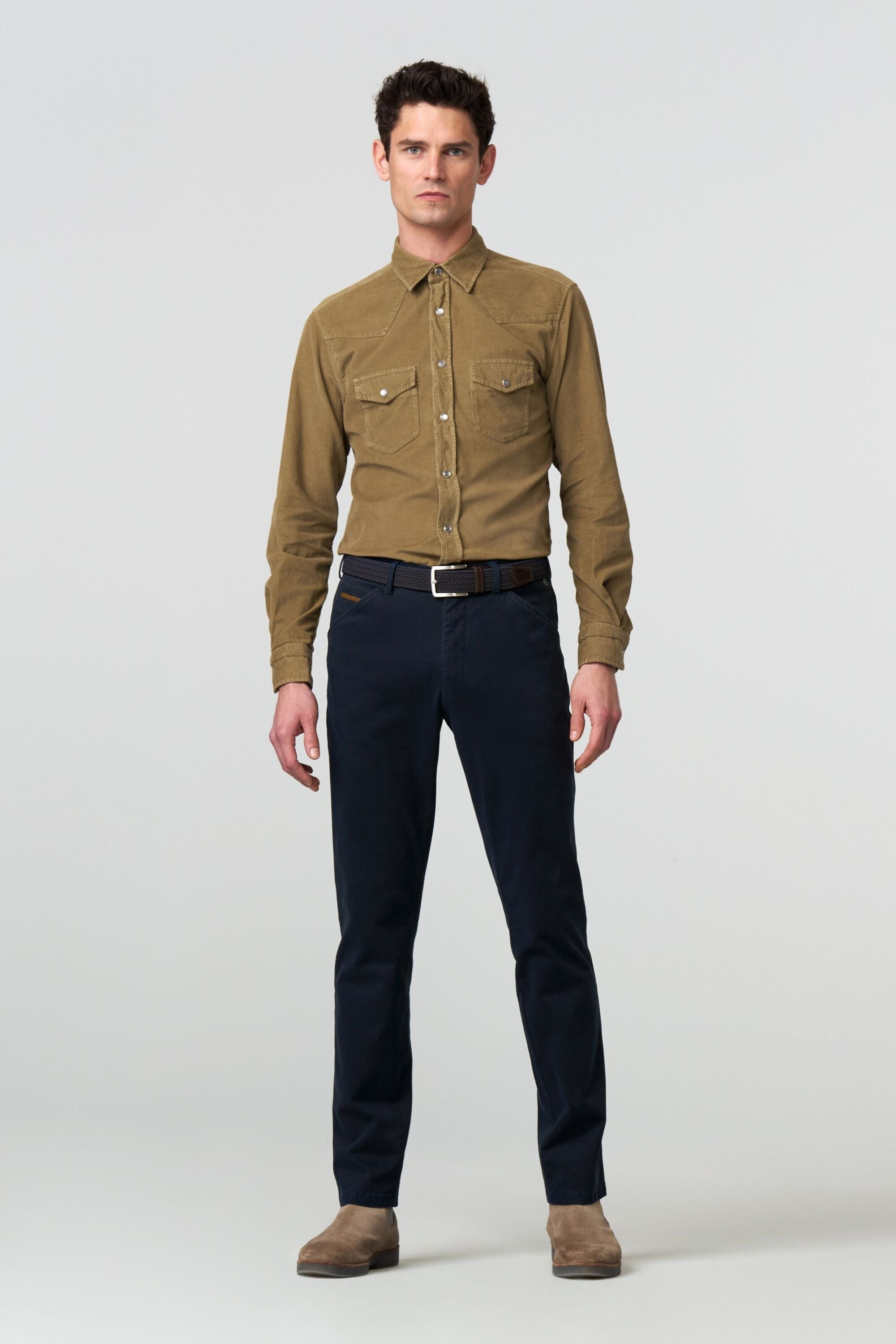 MEYER Chinos »Chicago«, aus Bio-Baumwolle