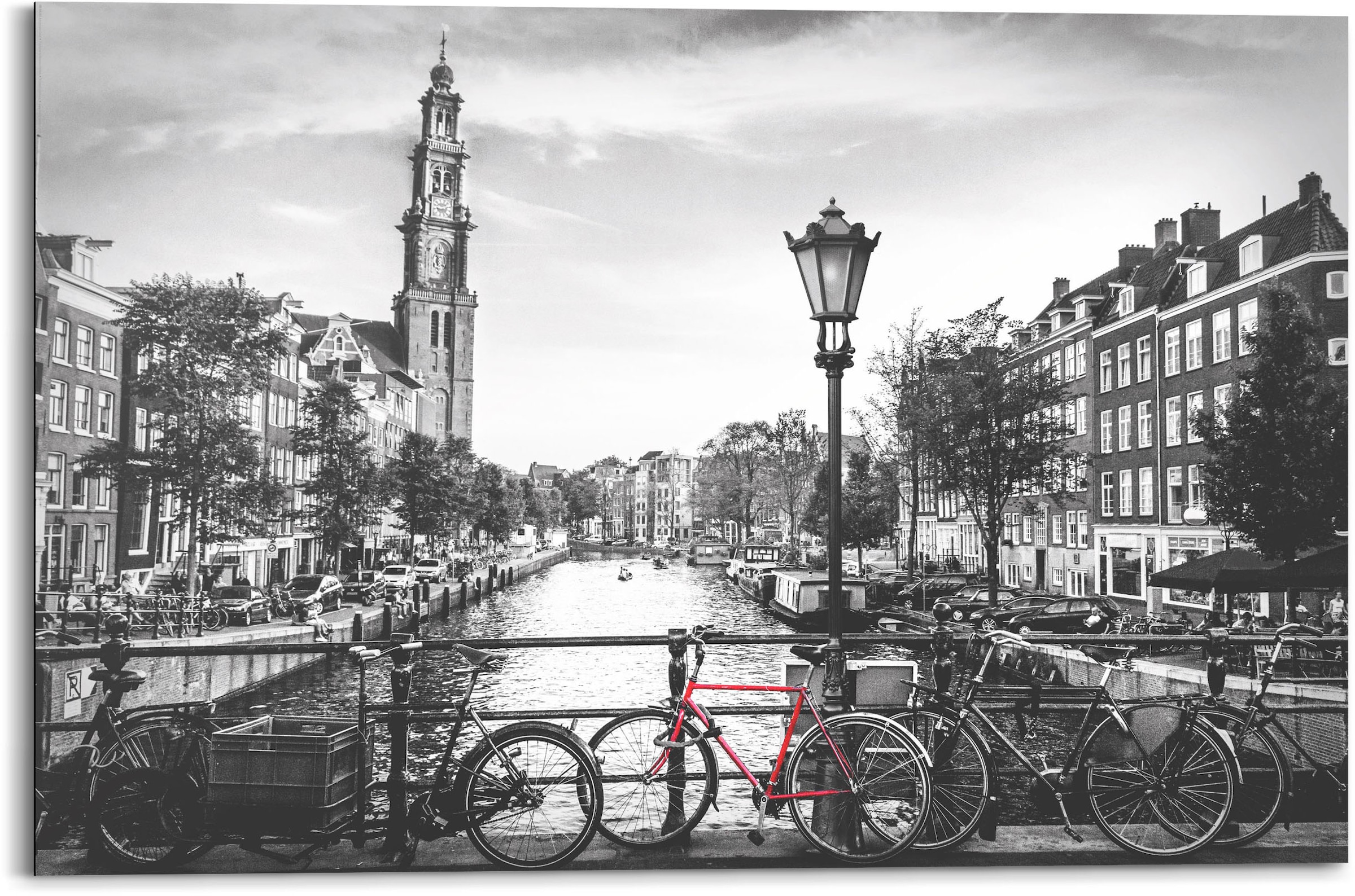 Reinders Holzbild "Amsterdam Canal" 1 Stk. tlg. günstig online kaufen
