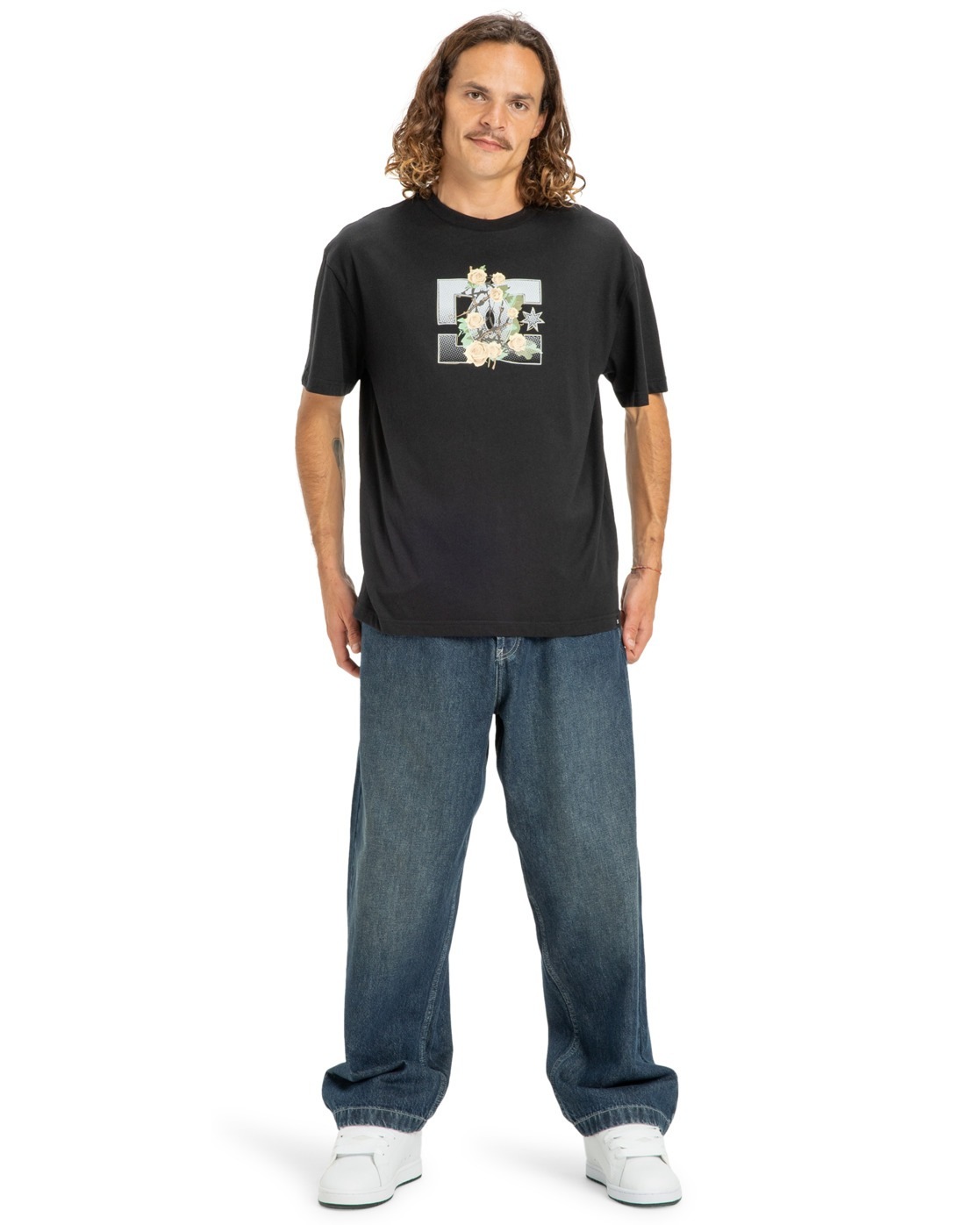 Thumbnail - DC Shoes T-Shirt "Rose And Thorn Star"