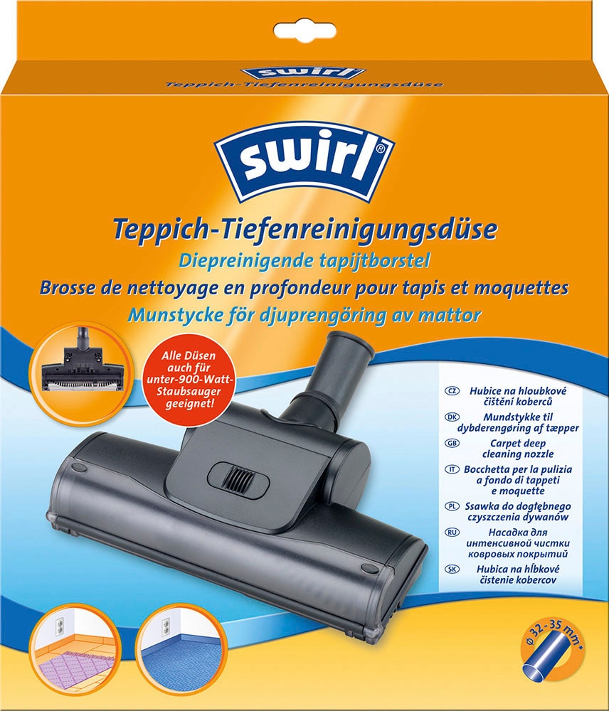 Bodendüse »Swirl® Teppich- Tiefenreinigungsdüse«, (Packung, 3 tlg.)