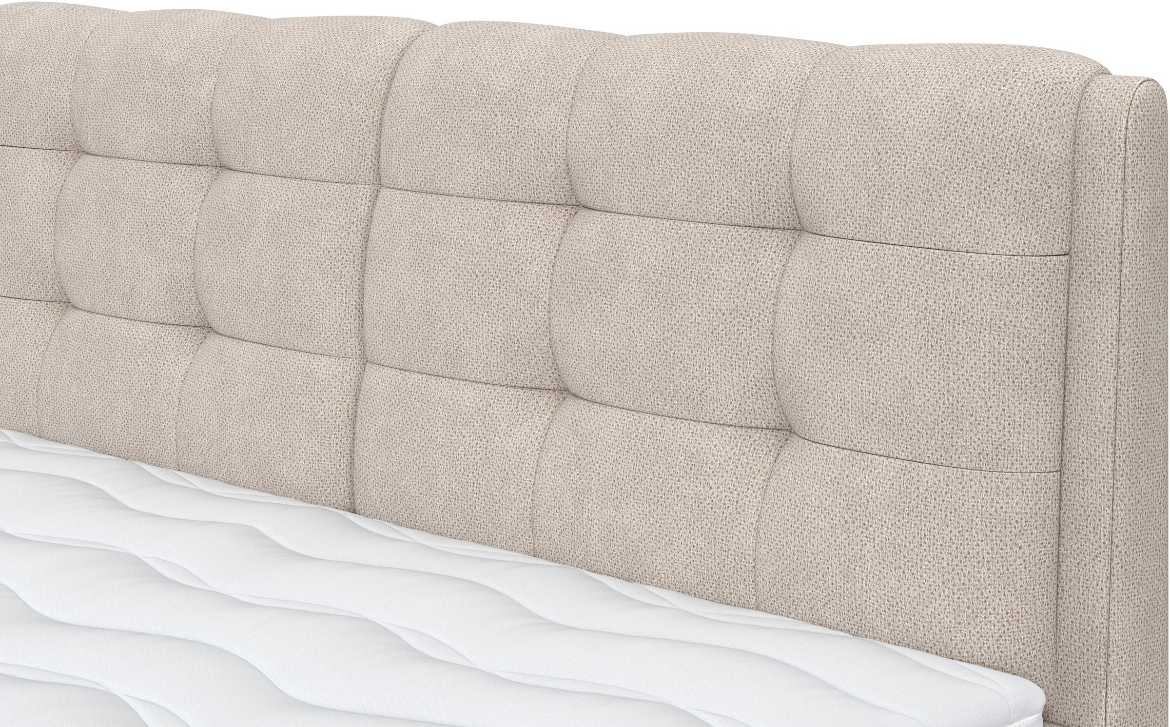 COTTA Boxspringbett »Fort mit Bettkasten, inkl. Topper«, erhältlich in verschiedenen Breiten (160cm, 180cm & 200cm)