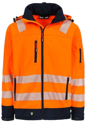 Herock Softshelljacke »Gregor HIGH VIZ« Atmun...