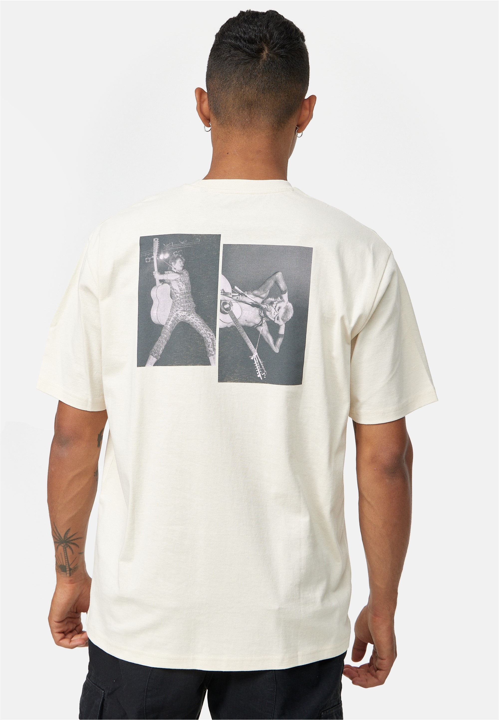 Recovered T-Shirt »David Bowie King Of Rock Relaxed«, (1 tlg.), mit coolem Frontprint