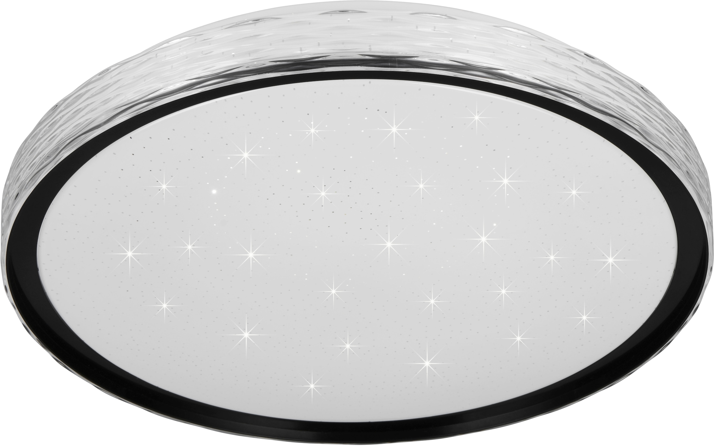 REALITY Leuchten LED Deckenleuchte »VARDA, LED Deckenlampe 24W 2500 Lumen, CCT 2700-6500K, Fernbedienung«, 1 flammig, Leuchtmittel LED-Board | LED fest integriert, Starlight, Memoryfunktion, Nachtlicht, Switch Dimmer, Timer Ø 39 cm