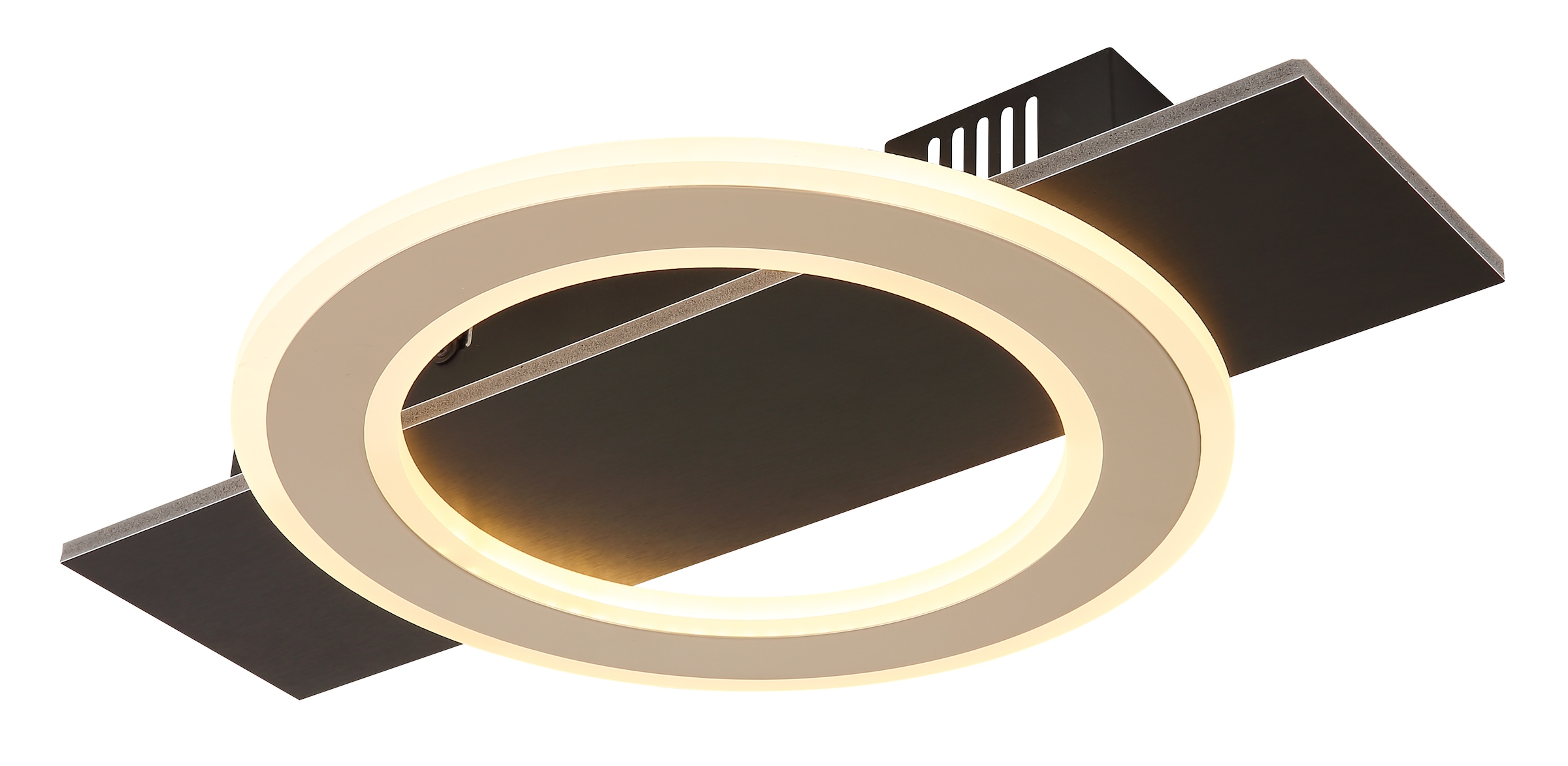 GLOBO LIGHTING Deckenleuchte »JAYDEN« LED-Modul 1 Stk. Warmweiß Deckenlampe Wohnzimmer-Leuchte Schlafzimmer-Leuchte Flur Küche