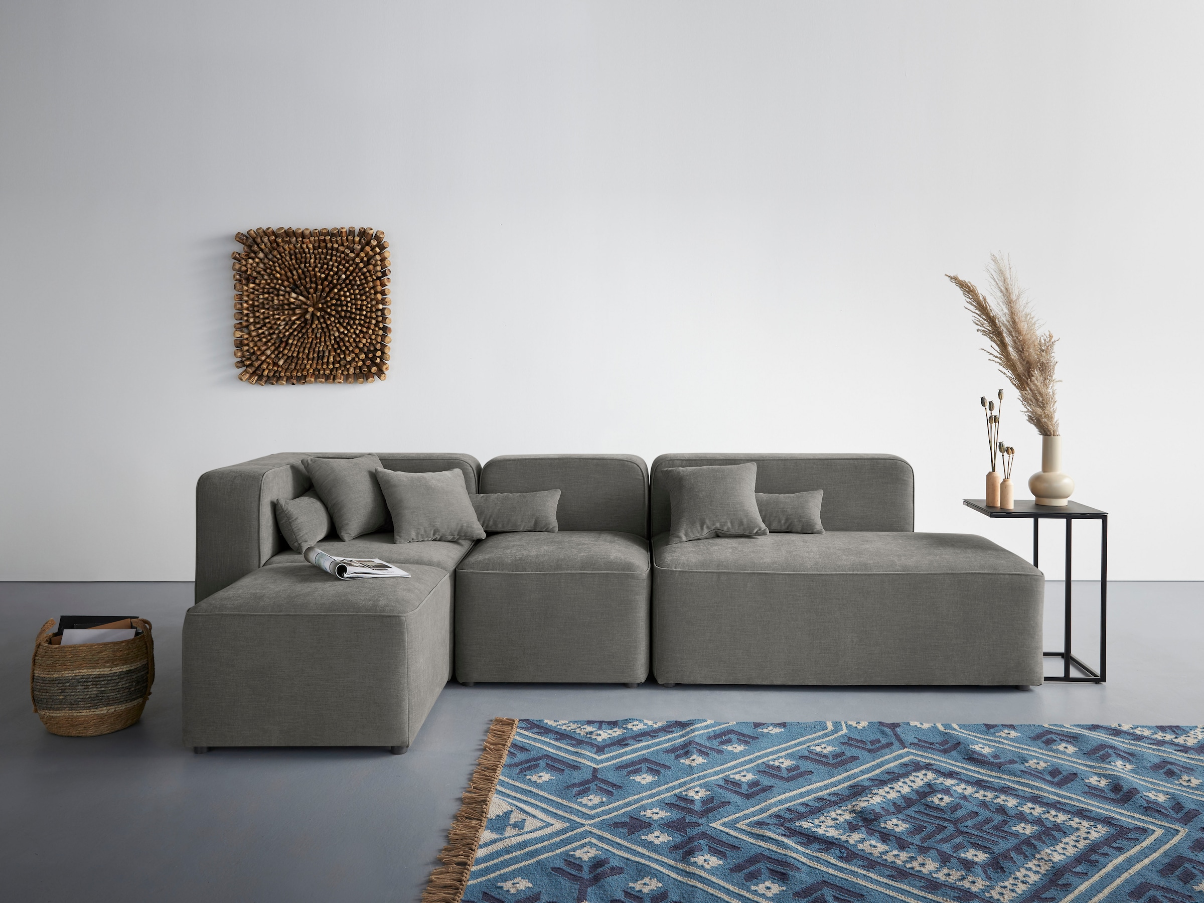 andas Ecksofa "Sundstrup L-Form", Modulserie, individuelle Zusammenstellung günstig online kaufen