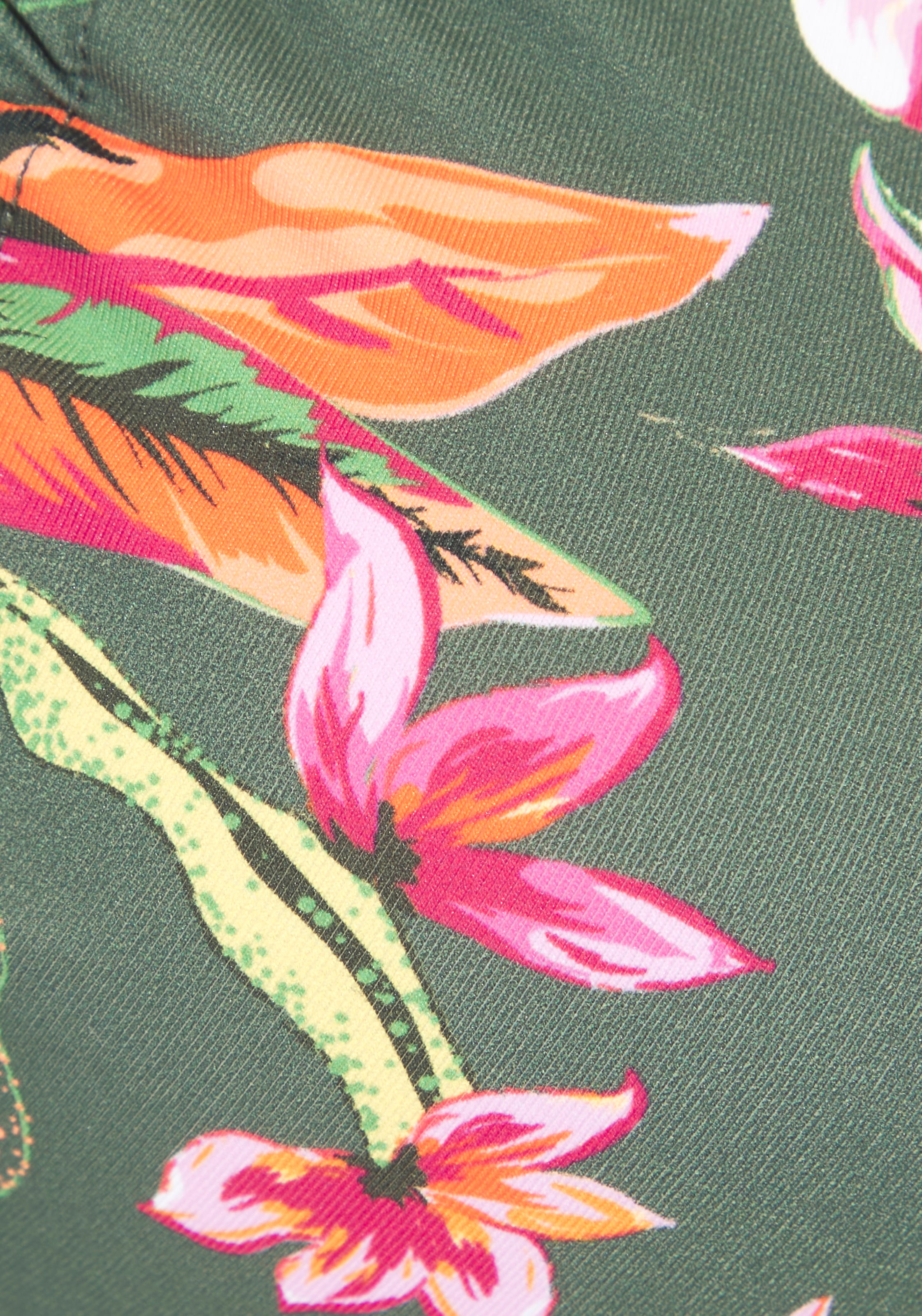 LASCANA Bügel-Bikini-Top »Malia« mit tropischem Print