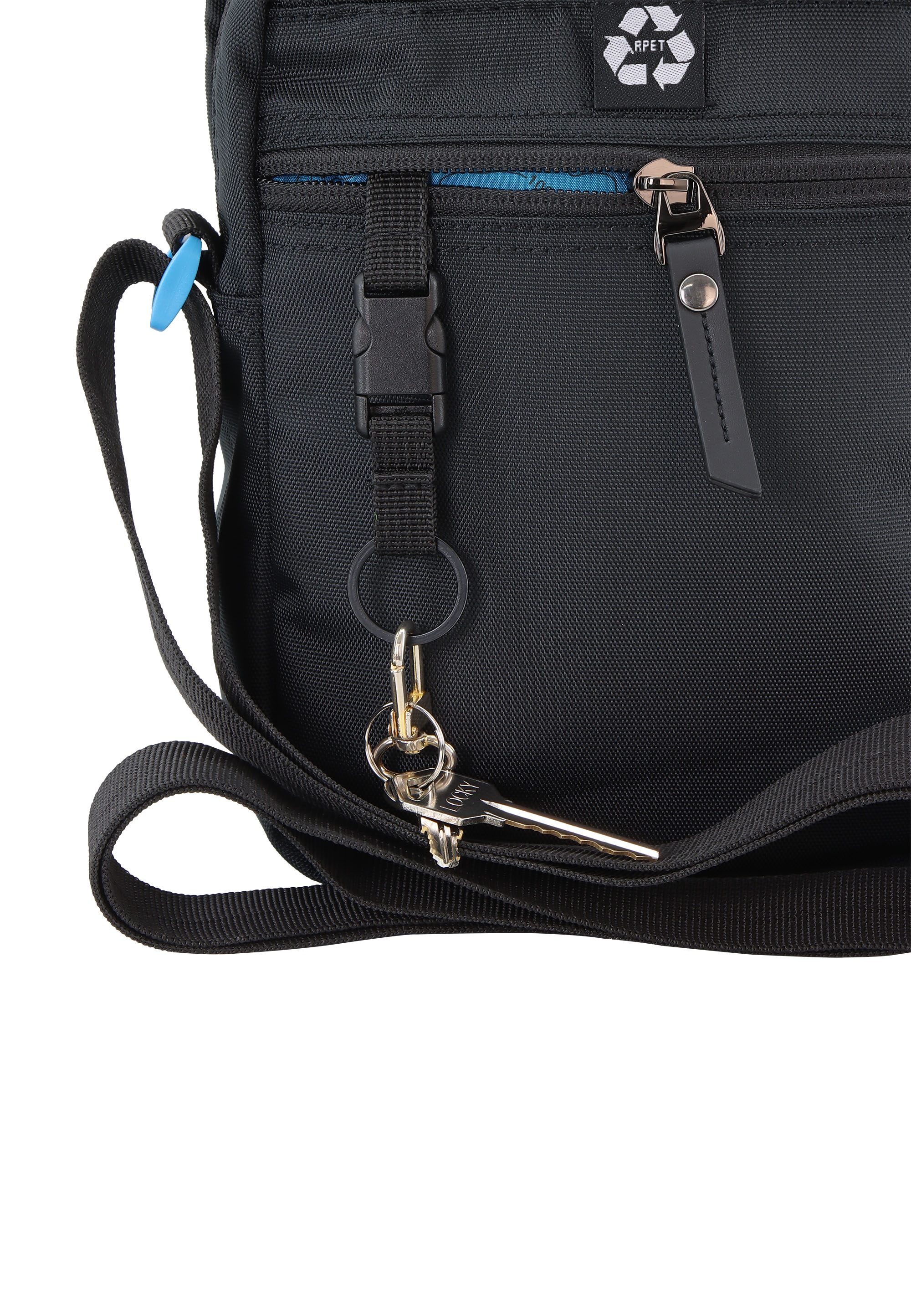 Discovery Schultertasche »Icon«, Hergestellt aus dem rPet Polyester-Material