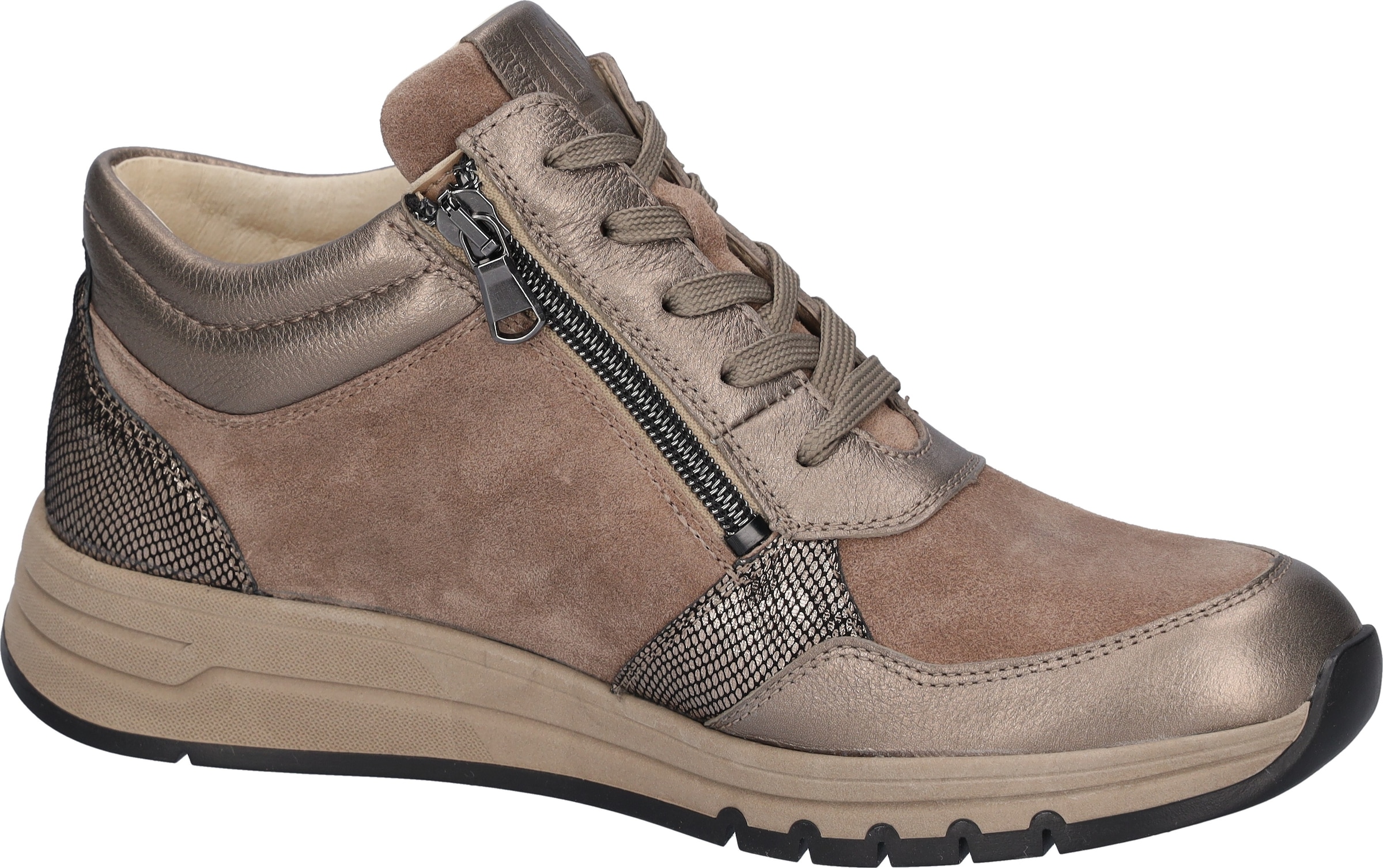 Waldläufer Schnürboots »H-APRIL«  High Top Sneaker, Schnürstiefelette mit Reißverschlüssen, H-Weite