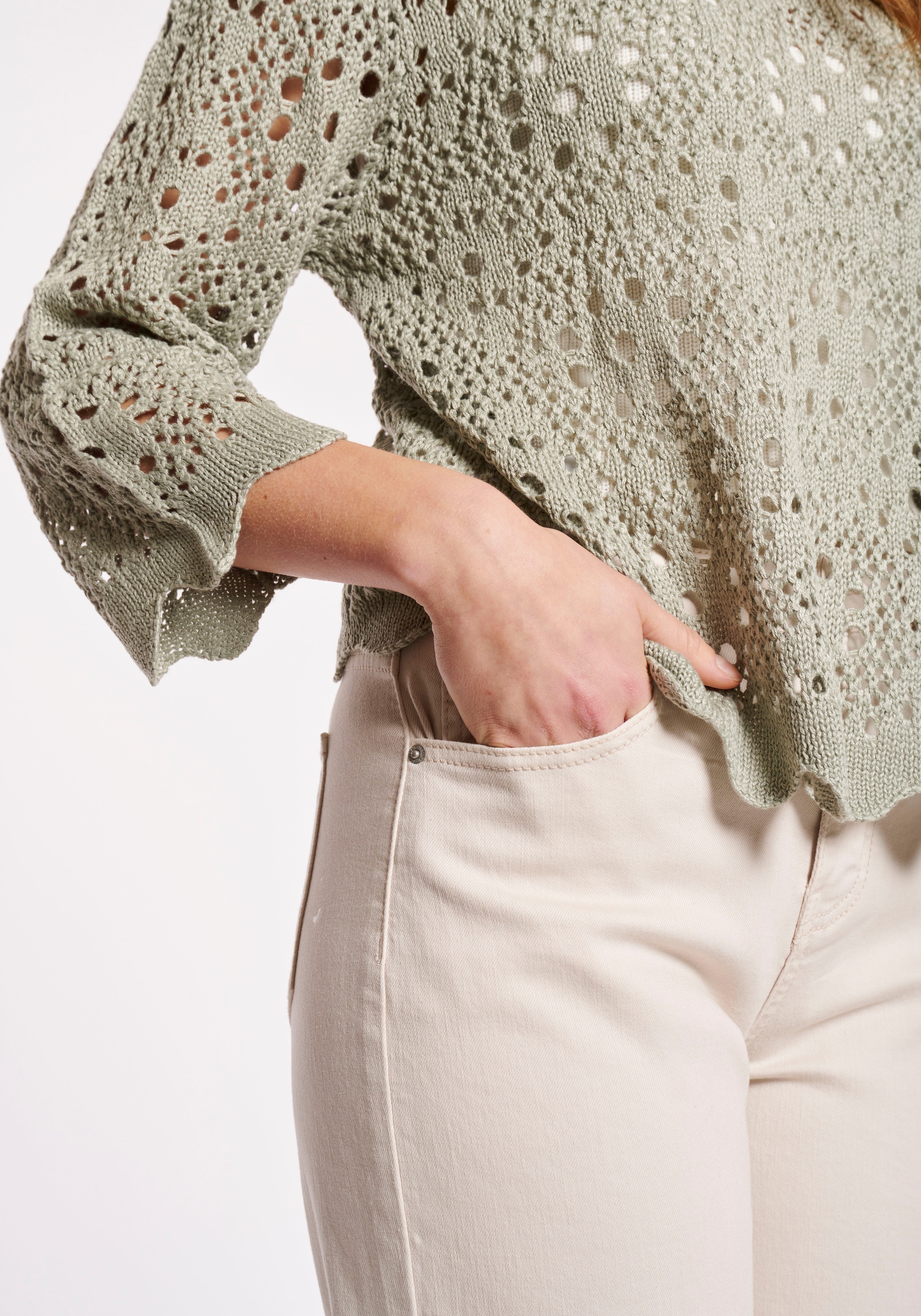 HaILY’S Strickpullover »3/4 A SK Ma44ra«