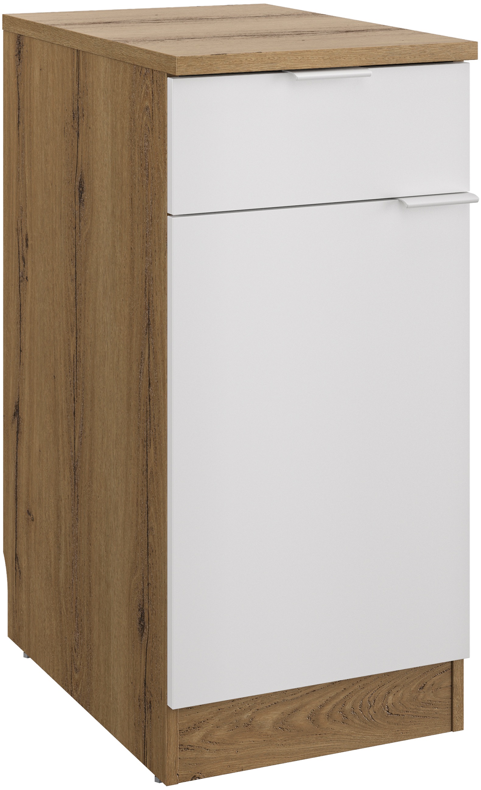 Thumbnail - Gami Unterschrank "Eden Küche Unterschrank B.40 1 Tür 1 Schublade" Unterschrank mit 1Tür und 1 Schublade Breite 40 cm