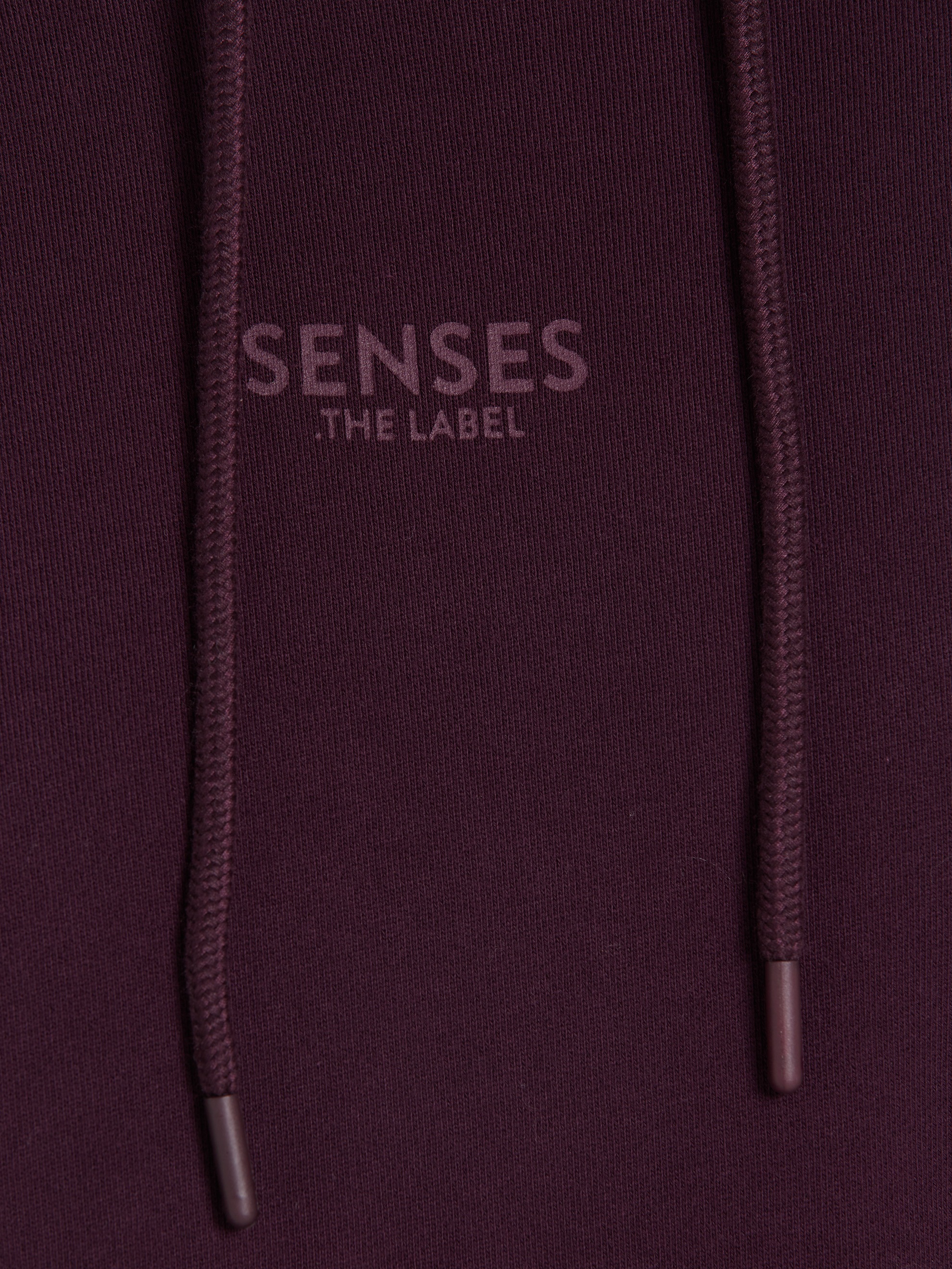 SENSES.THE LABEL Sweatkleid Ohne Taschen aus Baumwolle