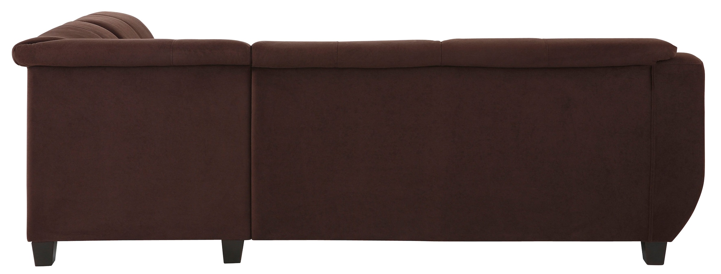 Home affaire Ecksofa »Yesterday zeitlos und elegant, bequeme Armlehnen, L-Form«, wahlweise mit Bettfunktion, auch in Cord