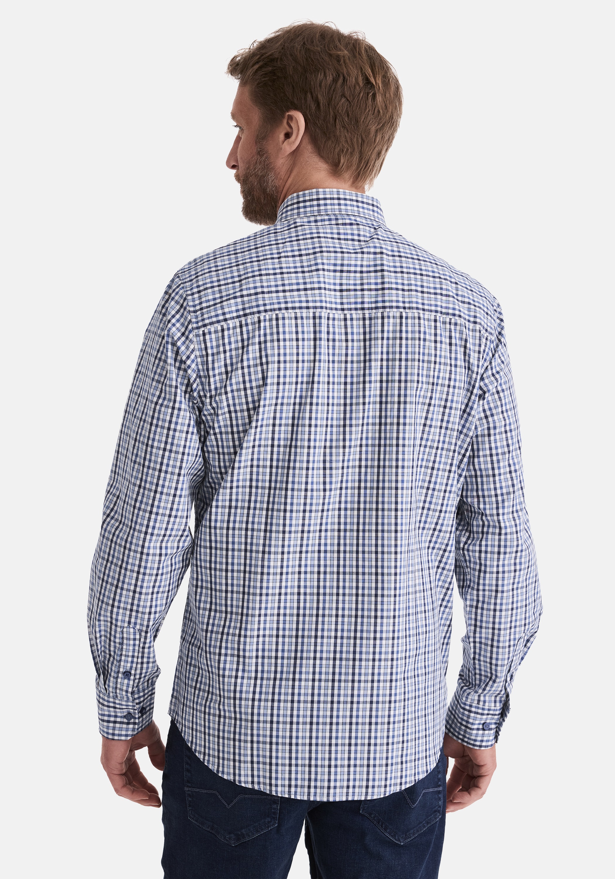 Stooker Men Langarmhemd "HUGH Hemd Langarm Regular Fit" Langarm Hemd Regula günstig online kaufen