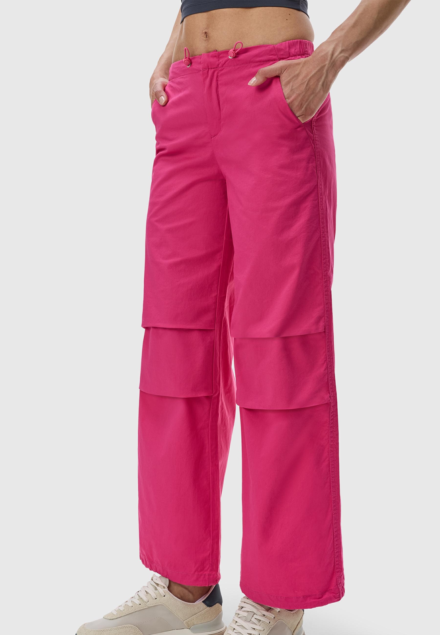 Ragwear Stoffhose »Paragata«, Stylische Parachute-Hose mit Kordelzügen