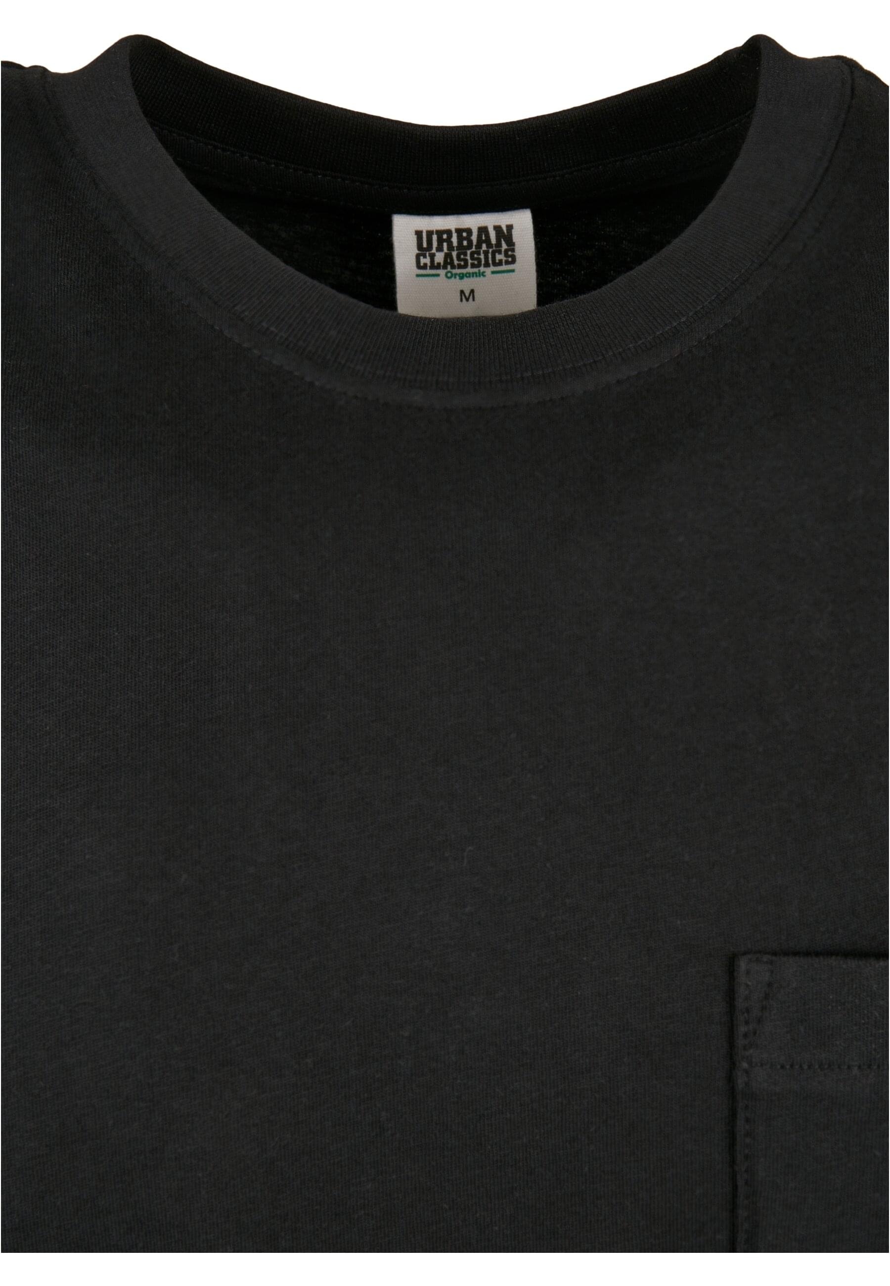 URBAN CLASSICS T-Shirt »Urban Classics Herren Organic Cotton Basic Pocket Tee«, (1 tlg.)
