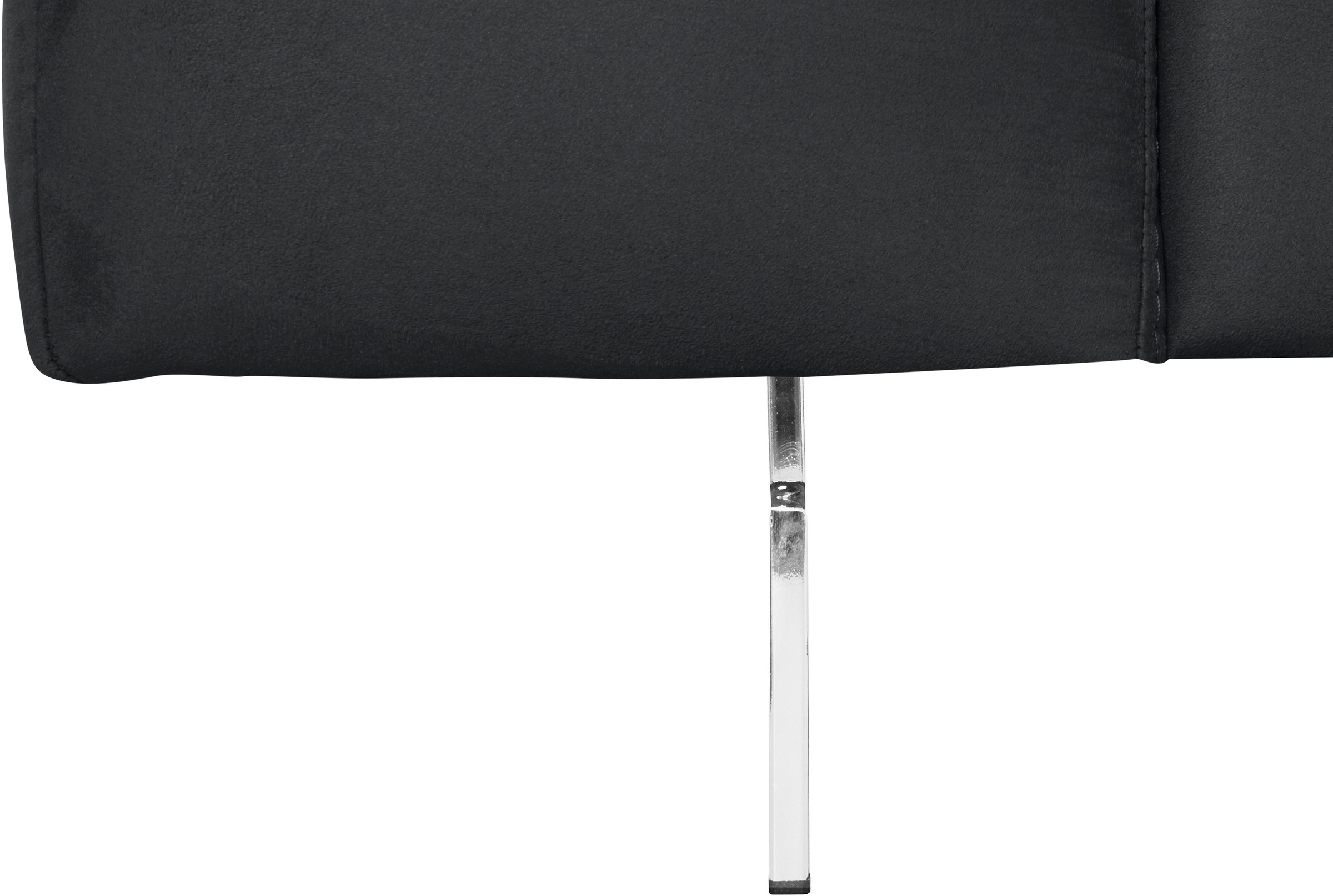 COTTA 2-Sitzer »Chef«, Big-Sofa mit Kopfteilverstellung, edle Metallkufen