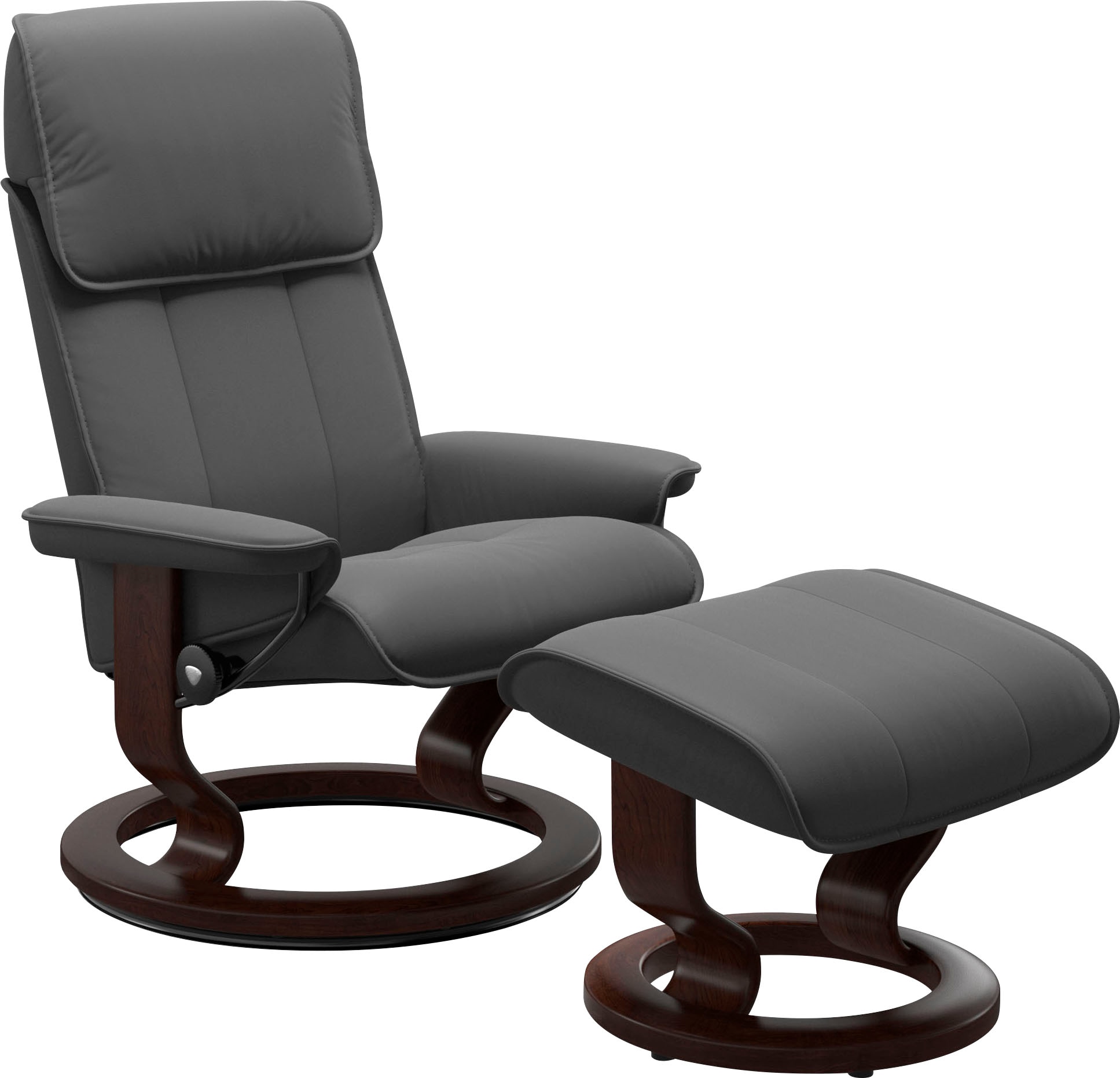 Stressless Relaxsessel "Admiral", mit Classic Base, Größe M & L, Gestell Braun