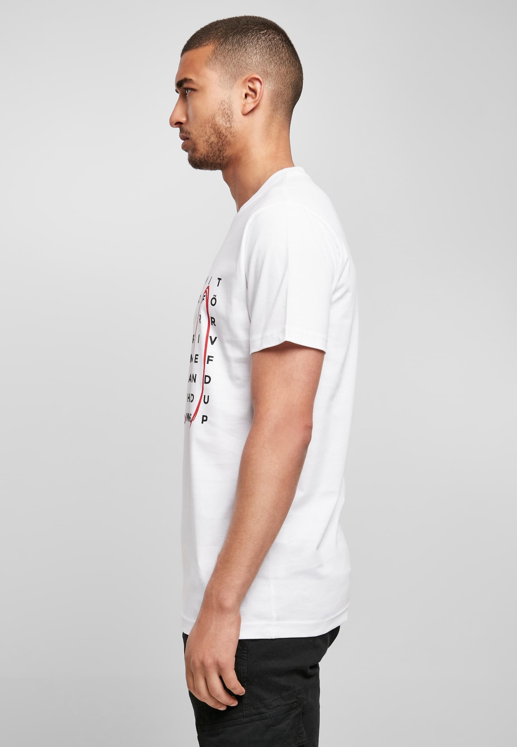 MisterTee T-Shirt »MisterTee Herren Crossword Tee«, (1 tlg.)