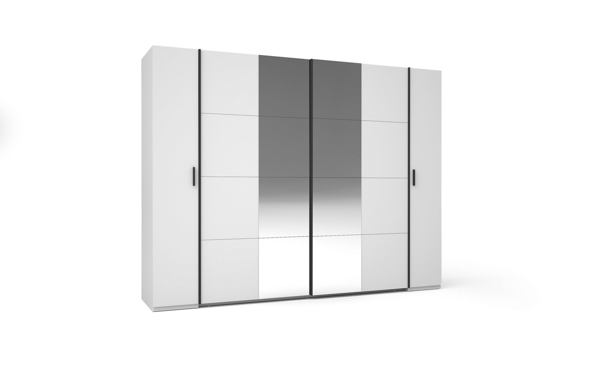 INOSIGN Kleiderschrank »Antioch, FSC-zertifiziert, mit Dreh-UND Schiebetüren«, (B/T/H 270/61,4/207cm, inklusive Einlegeböden und Kleiderstangen), mit oder ohne Spiegel und Schubladen - YOUR Choice