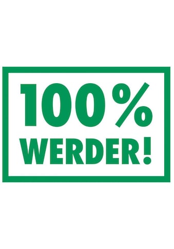 Wall-Art Wandtattoo »Werder Bremen 100%«, (1 St.) kaufen