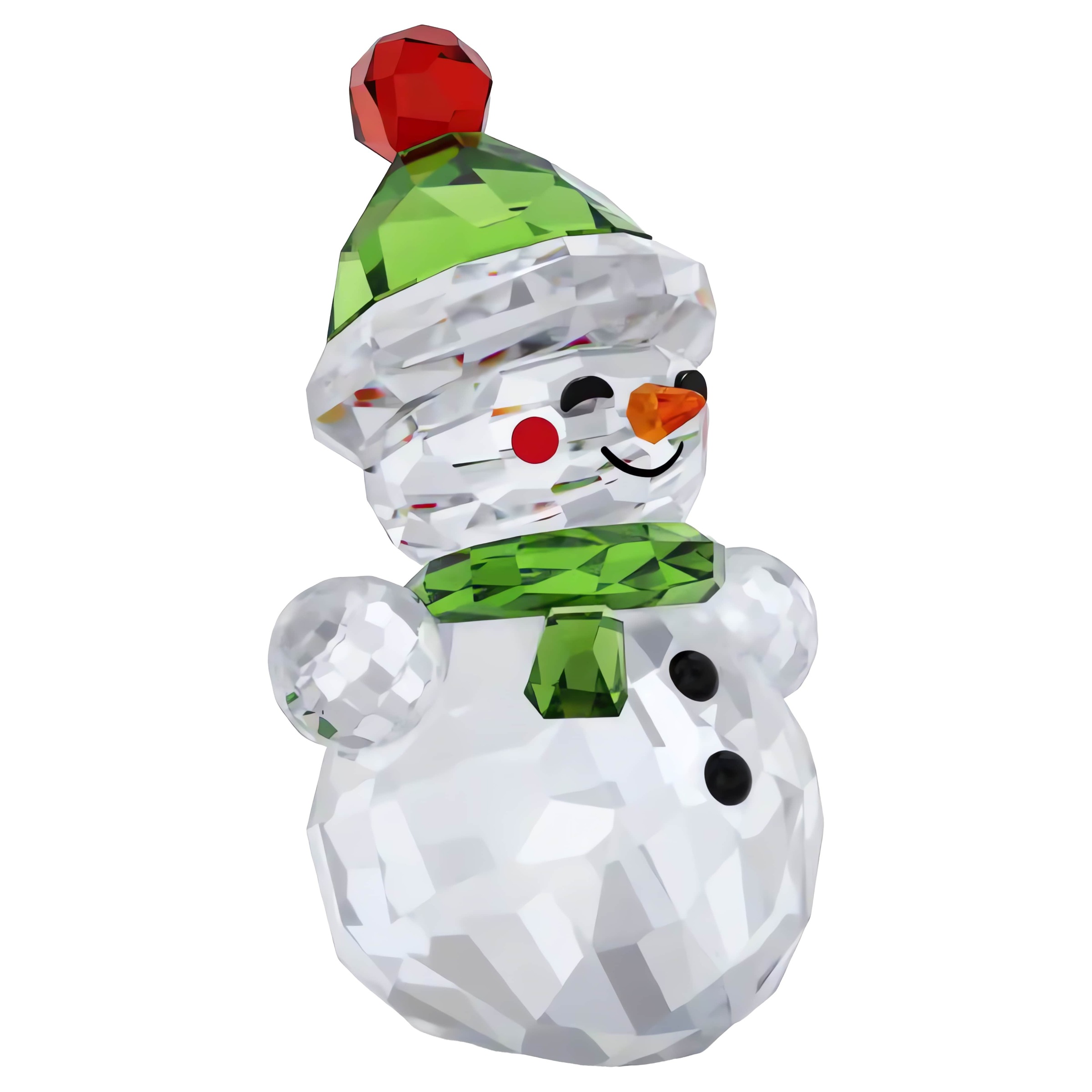 Swarovski Schneemann »Kristallfigur Sammelfigur Dekofigur ROCKING SNOWMAN« Swarovski® Kristall
