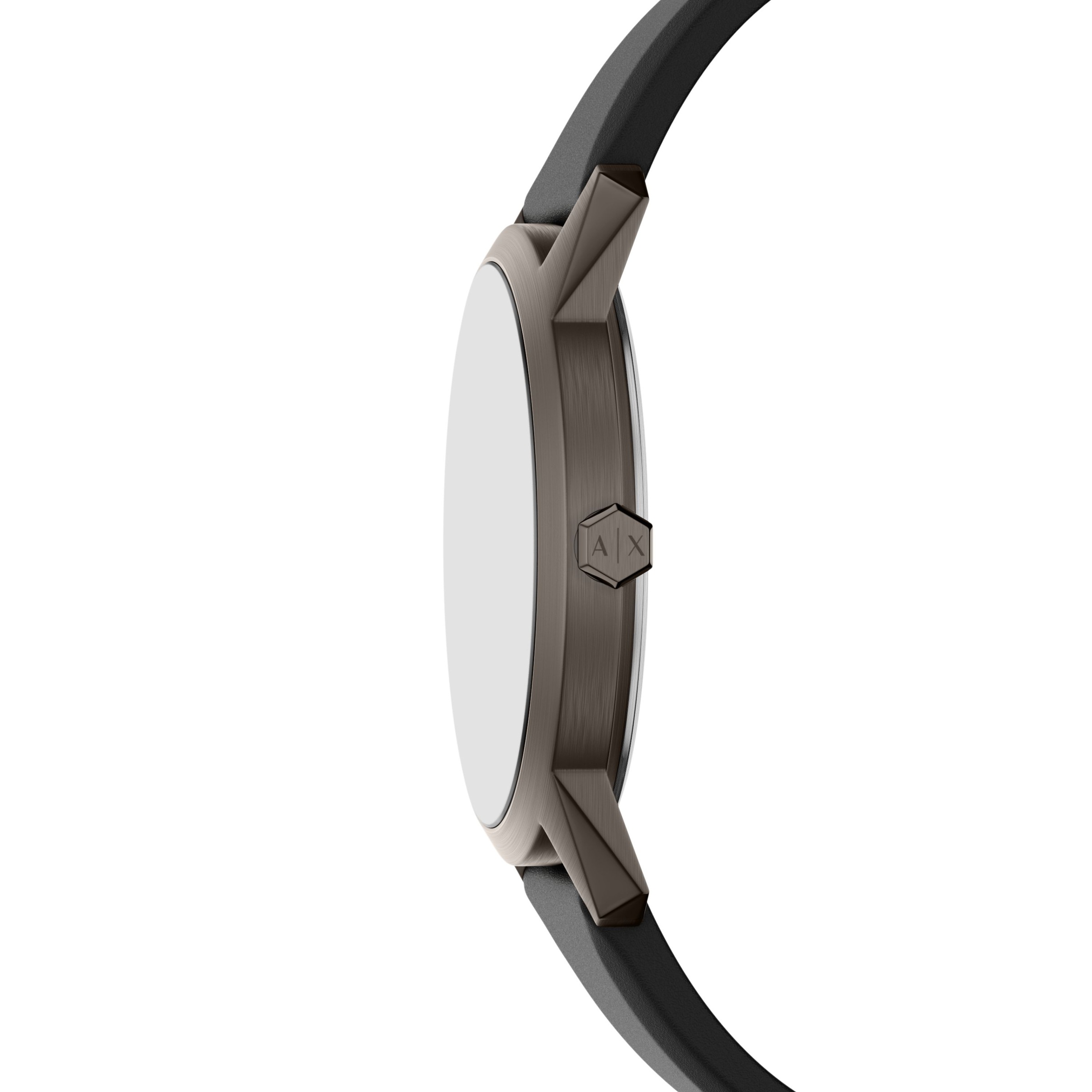 ARMANI EXCHANGE Quarzuhr Armbanduhr, Silikonarmband, analog