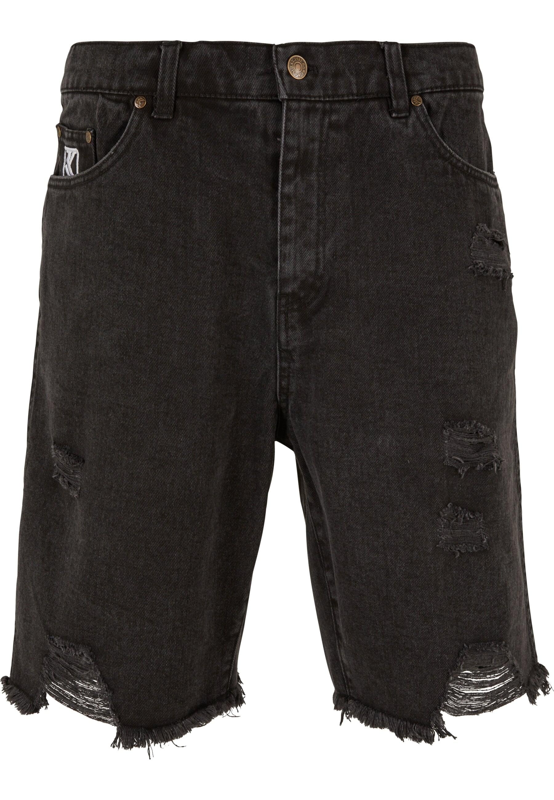 Karl Kani Shorts "Karl Kani Herren KM232-027-2 KK OG Heavy Distressed Denim günstig online kaufen