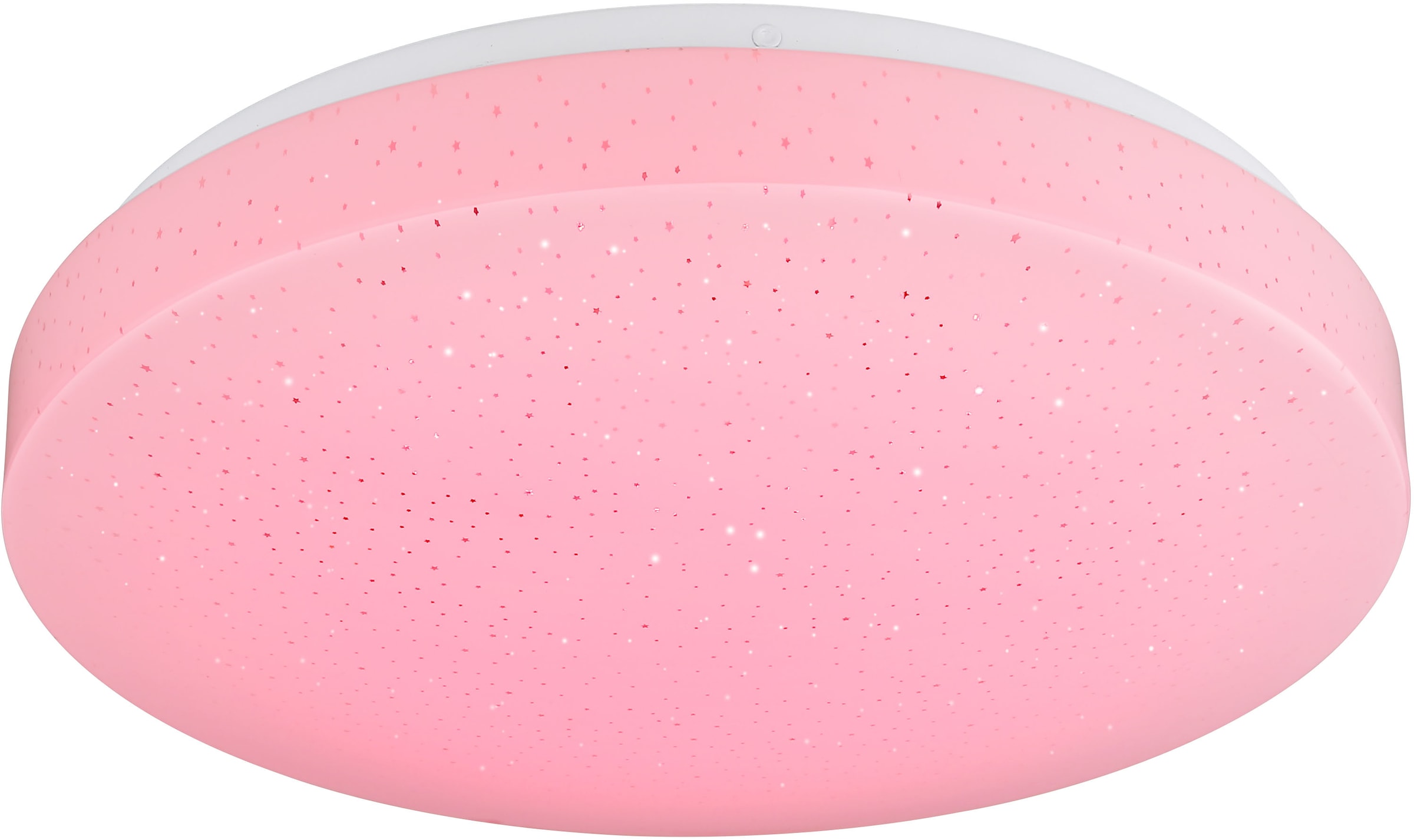 GLOBO LIGHTING LED Deckenleuchte »WARATA«, Leuchtmittel LED-Modul | LED fest integriert, Deckenlampe/rund/Wohnzimmer/Schlafzimmer/Farben: rot-grün-blau