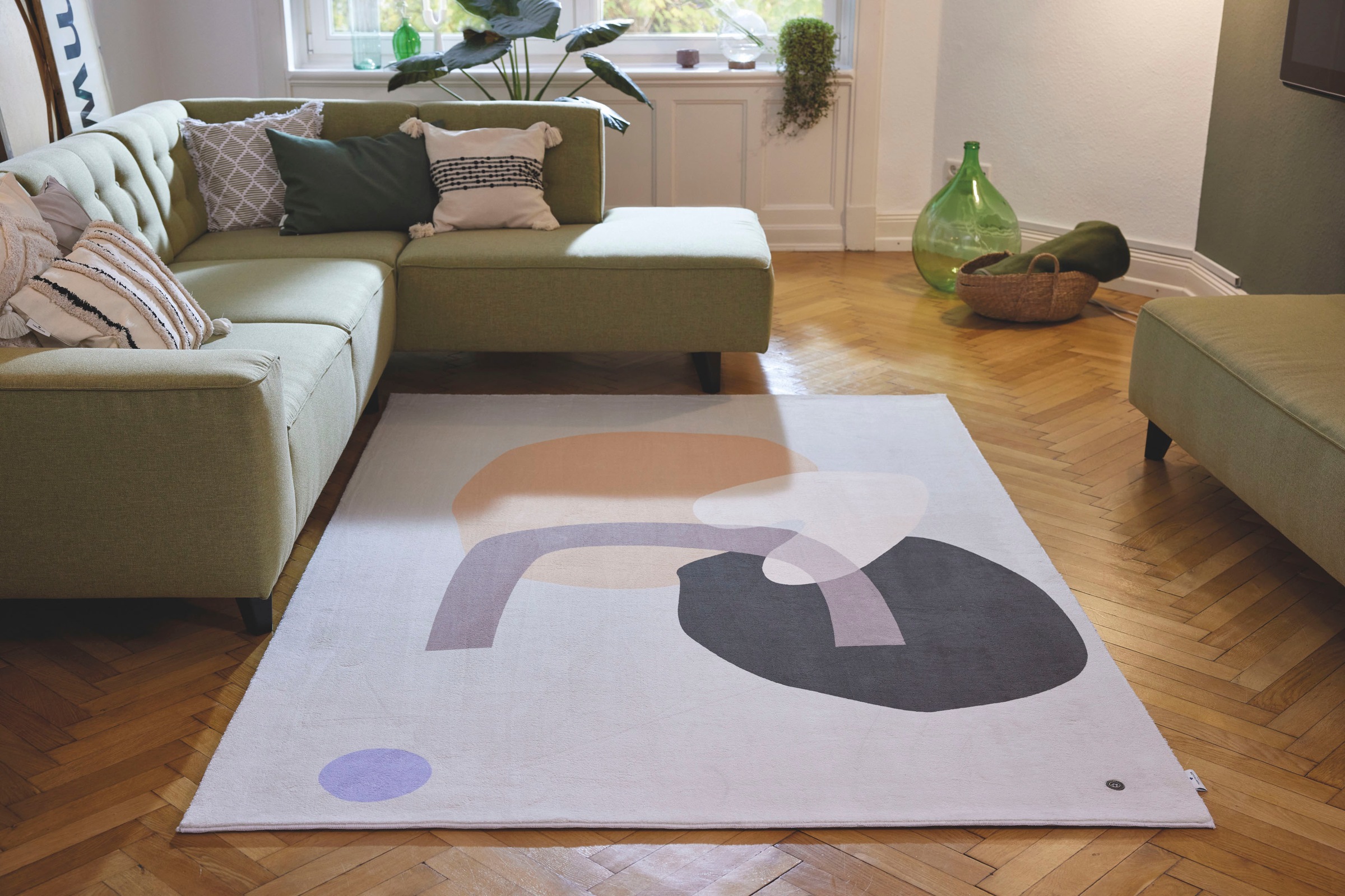 Tom Tailor Home Shapes Six Teppich Beige 160x230cm 3