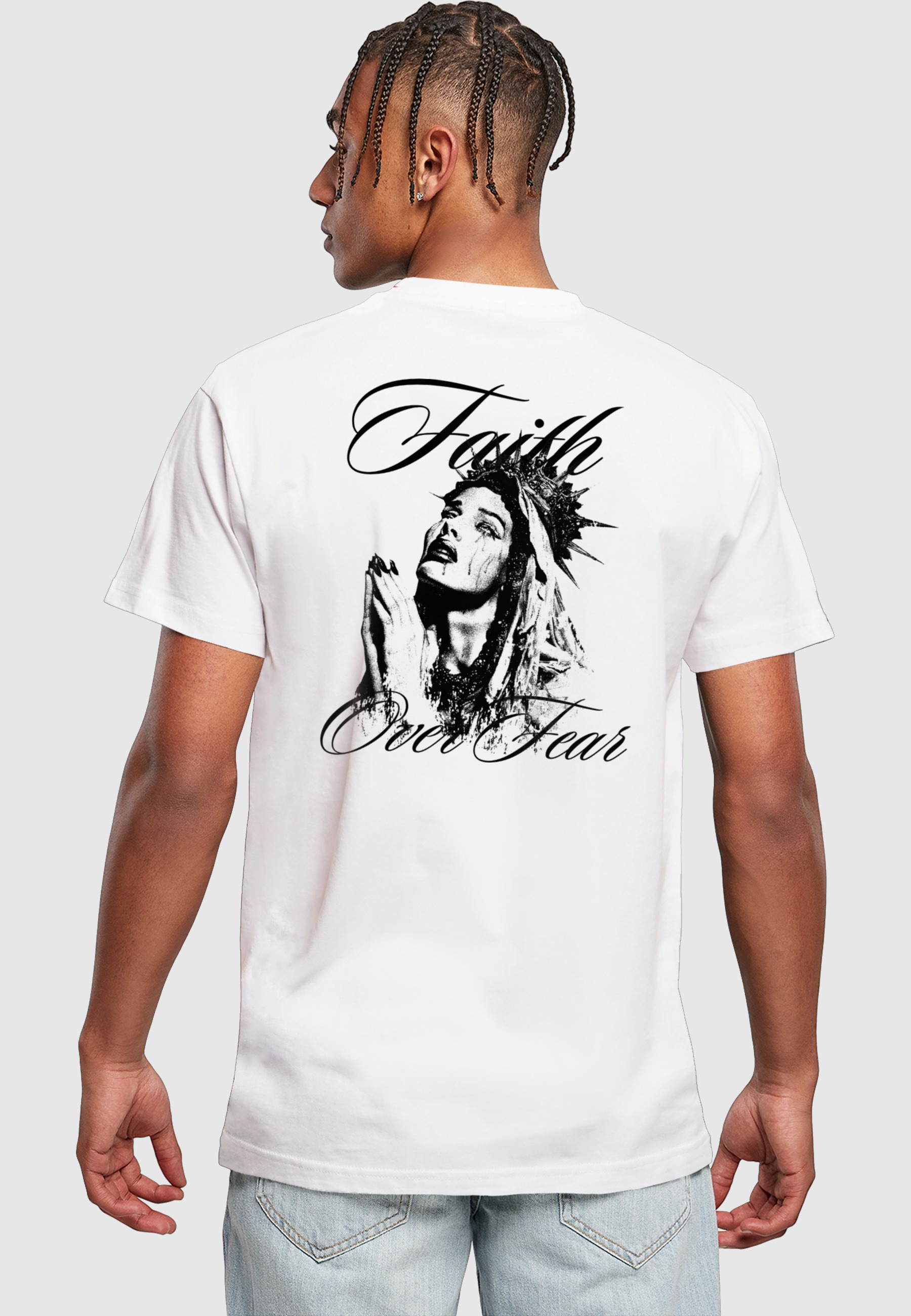 MisterTee T-Shirt »MisterTee Faith In Mary Tee« 1 Stk.