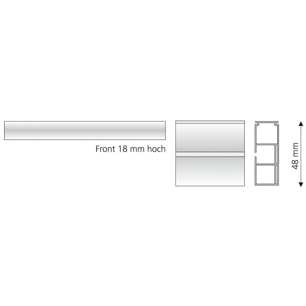 Liedeco Gardinenstange, 1 läufig-läufig, Fixmaß