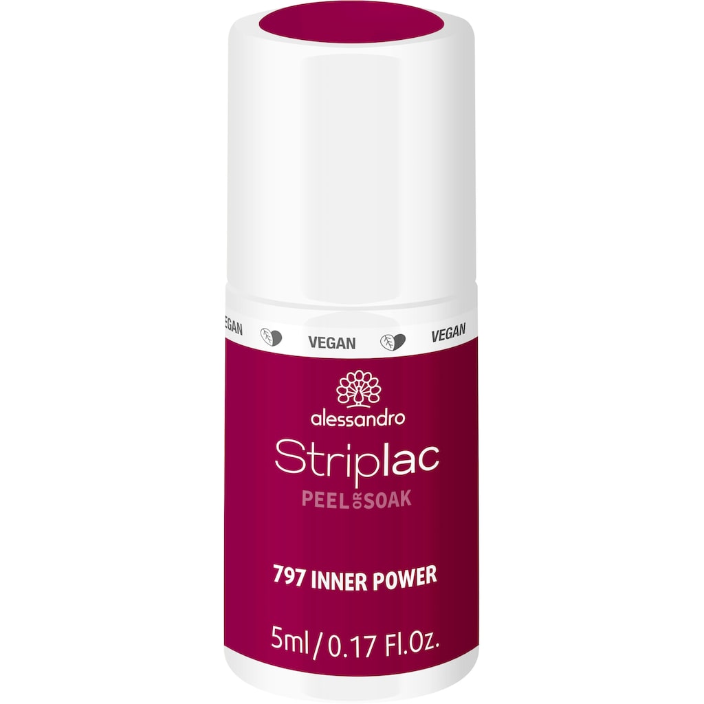 alessandro international Nagellack-Set »STRIPLAC EMBRACE YOURSELF SET«, (Set, 3 tlg.)