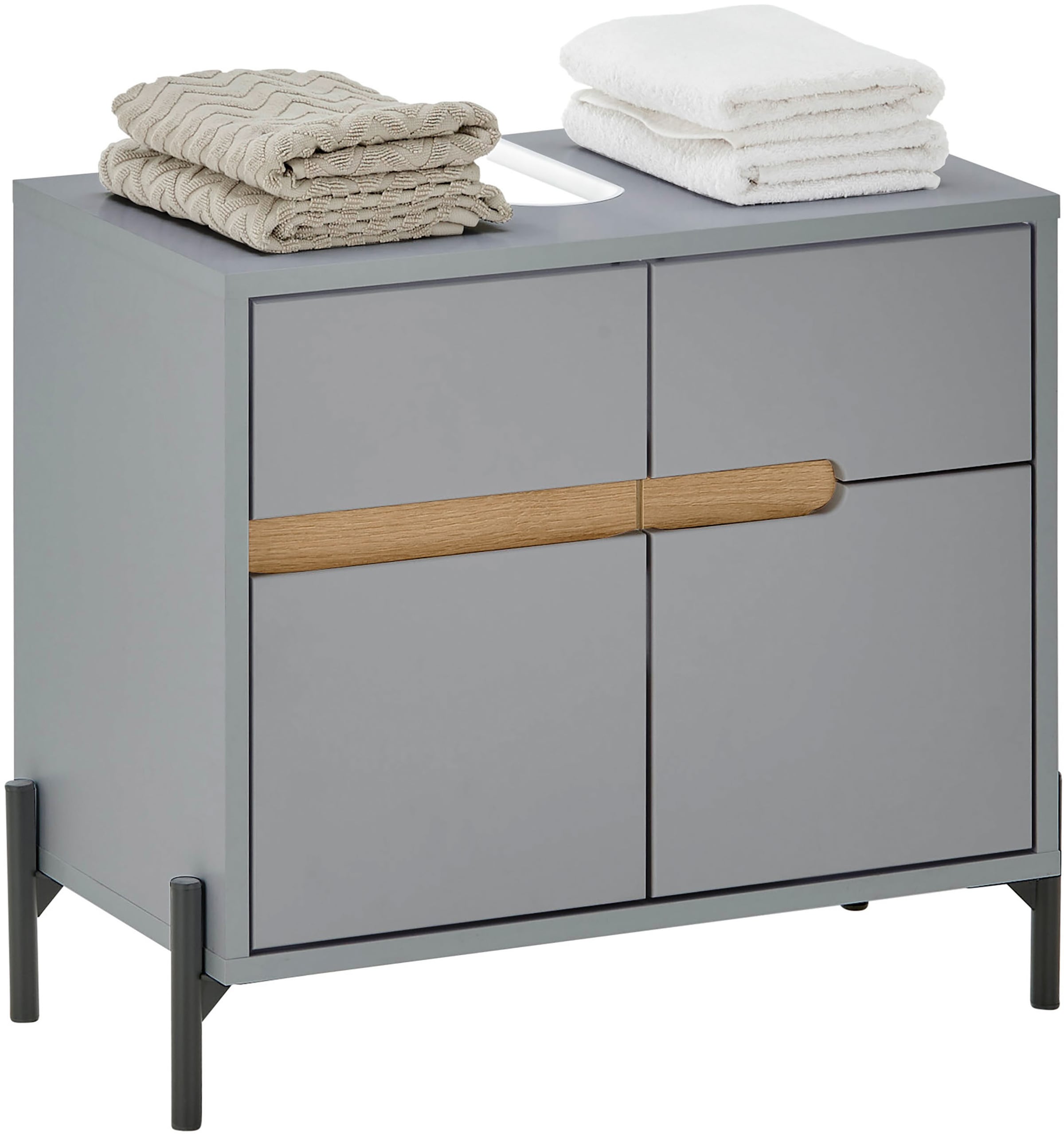 BASIC by Balculina Waschbeckenunterschrank "Avanto B/H/T 60x55x35 cm" 1 Stk günstig online kaufen