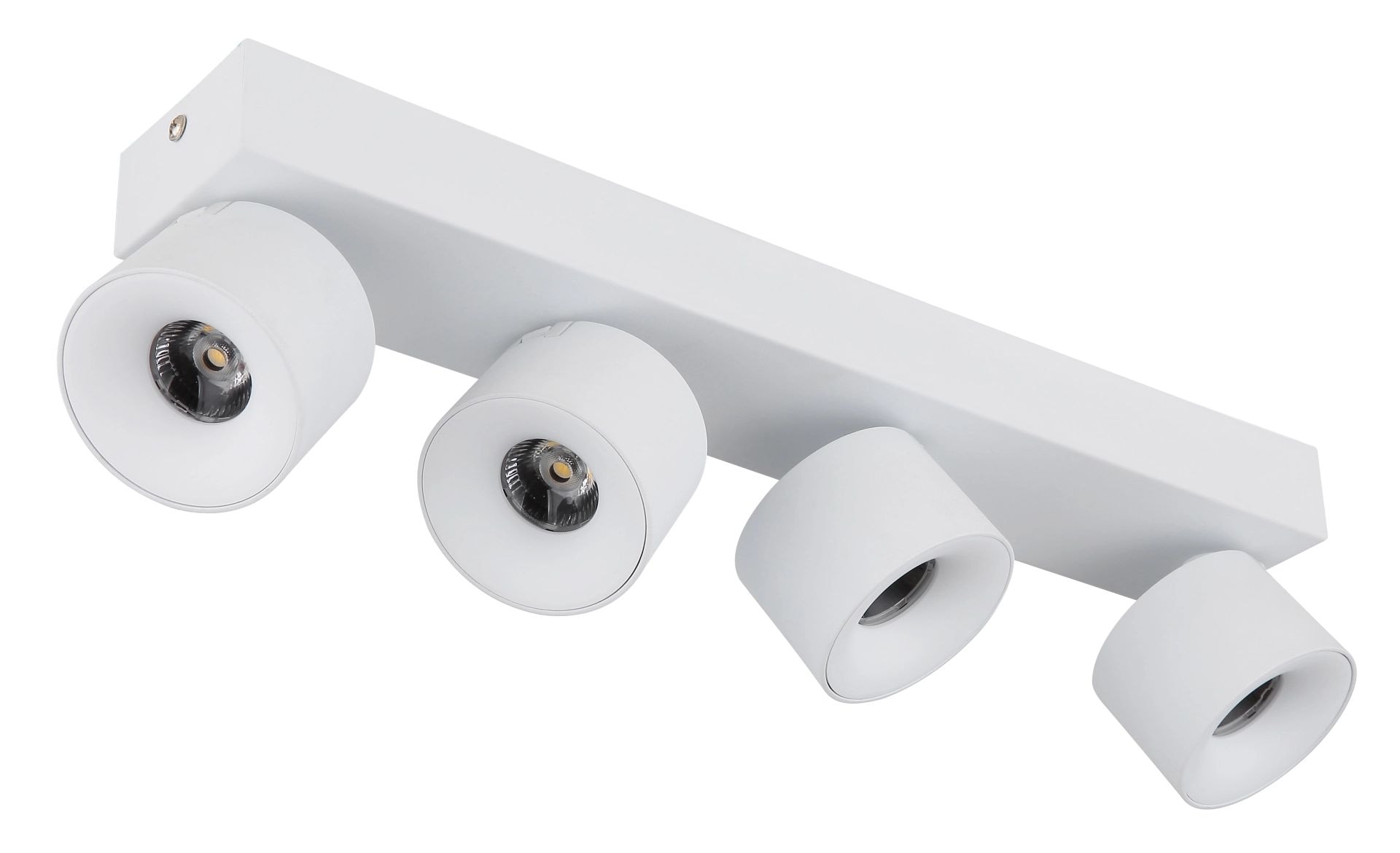 "GLOBO LIGHTING LED Deckenstrahler ""RAE"", weiß (weiß matt), 4, Ø 7,2cm H: 12cm, 1 Stk., Leuchten, Deckenspot, Wohnraum, Flur, Arbeitszimmer, LED