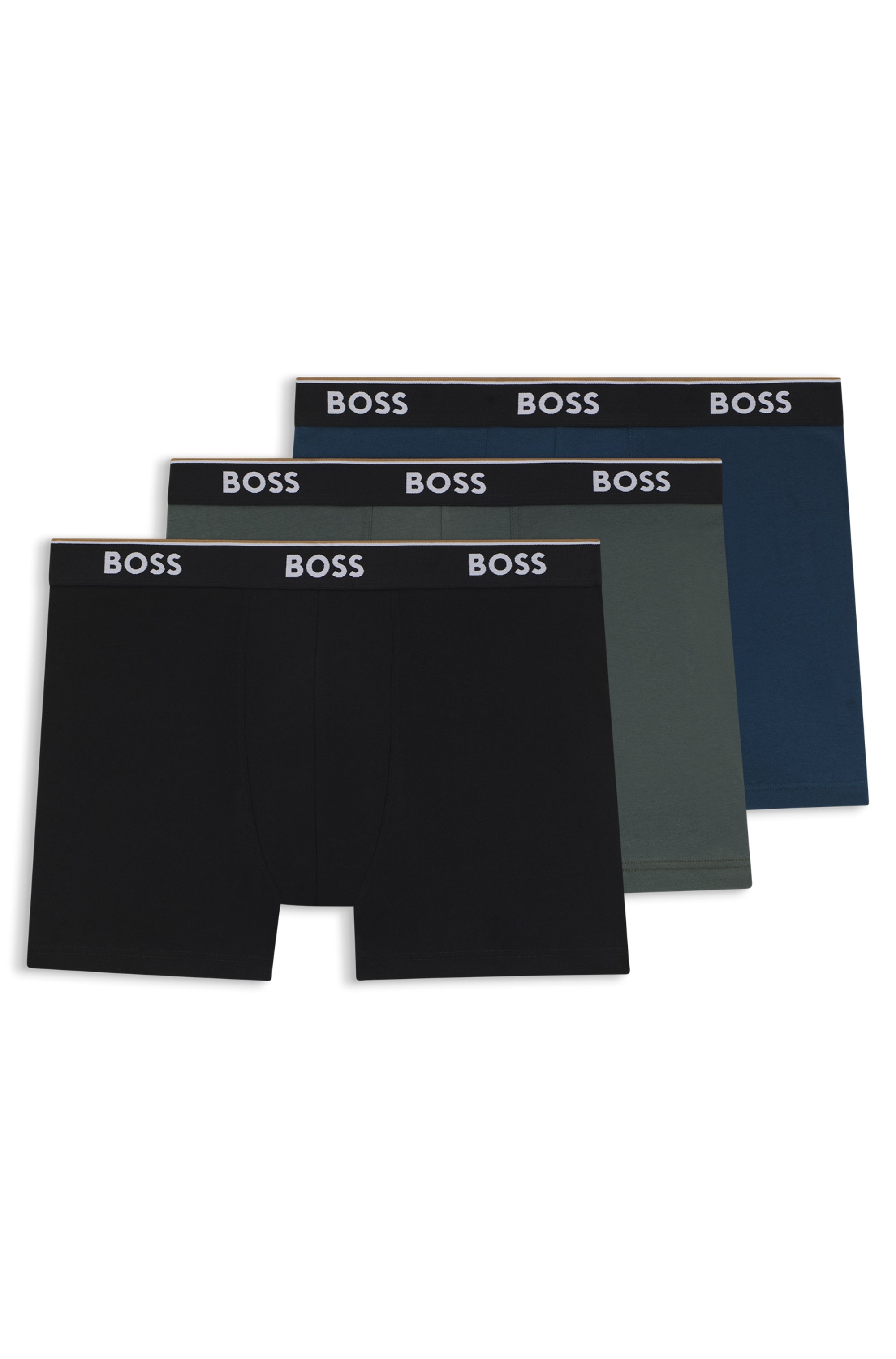 BOSS Boxershorts "BoxerBr 3P Power" 3 Stk. günstig online kaufen
