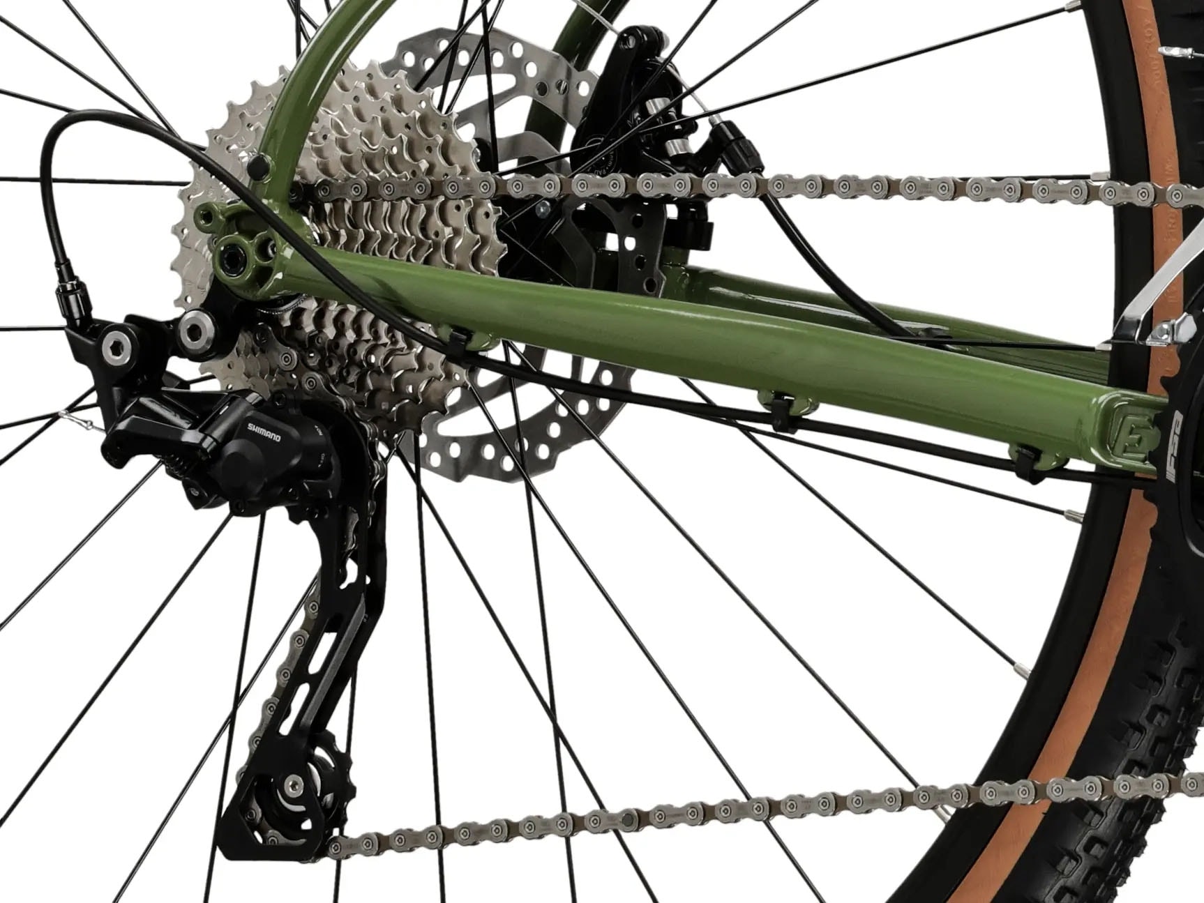 Kross Gravelbike »Gravelbike Esker 1.0 grün 20 Gänge«, 20 Gang, Shimano, GRX RX400 Schaltwerk, Kettenschaltung