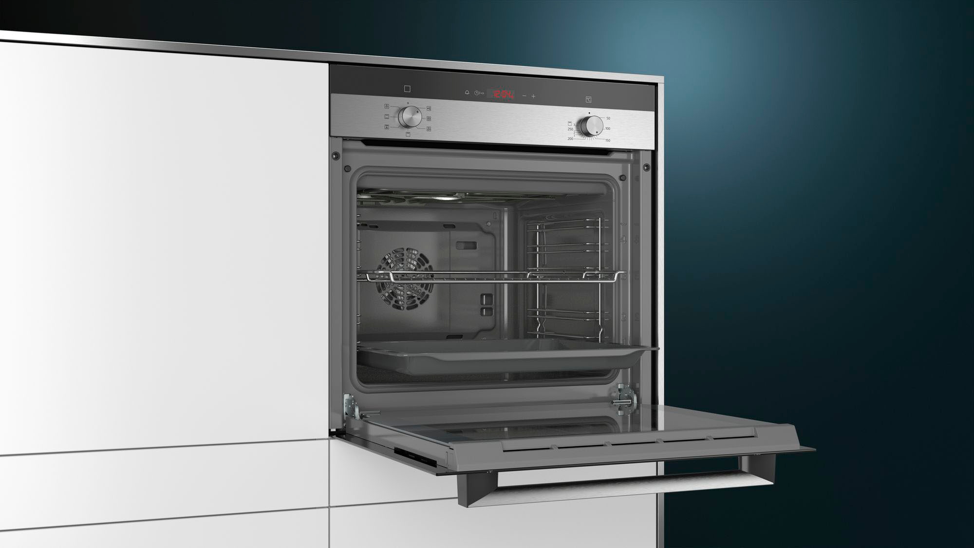 SIEMENS Backofen-Set »HB113FBS1«, mit Teleskopauszug nachrüstbar, (Set)