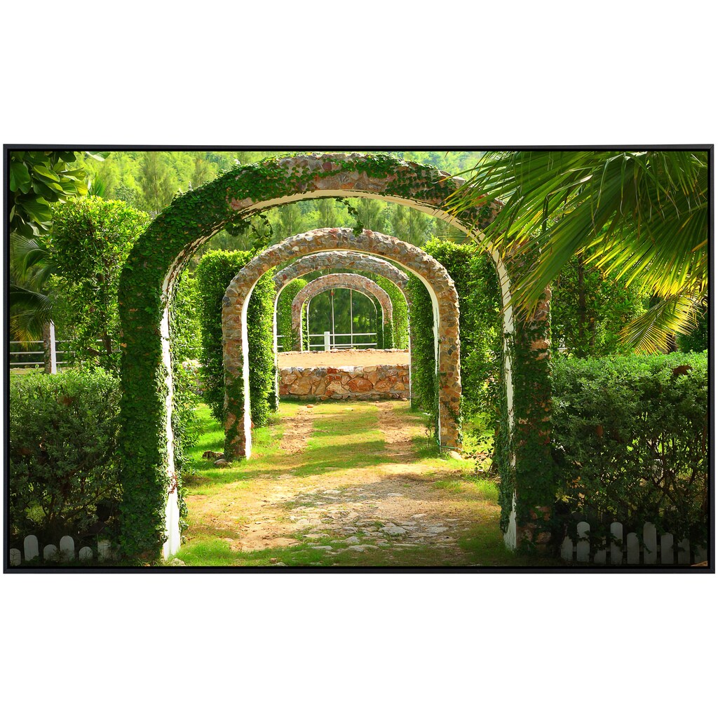 Papermoon Infrarotheizung »Pergola Garten«