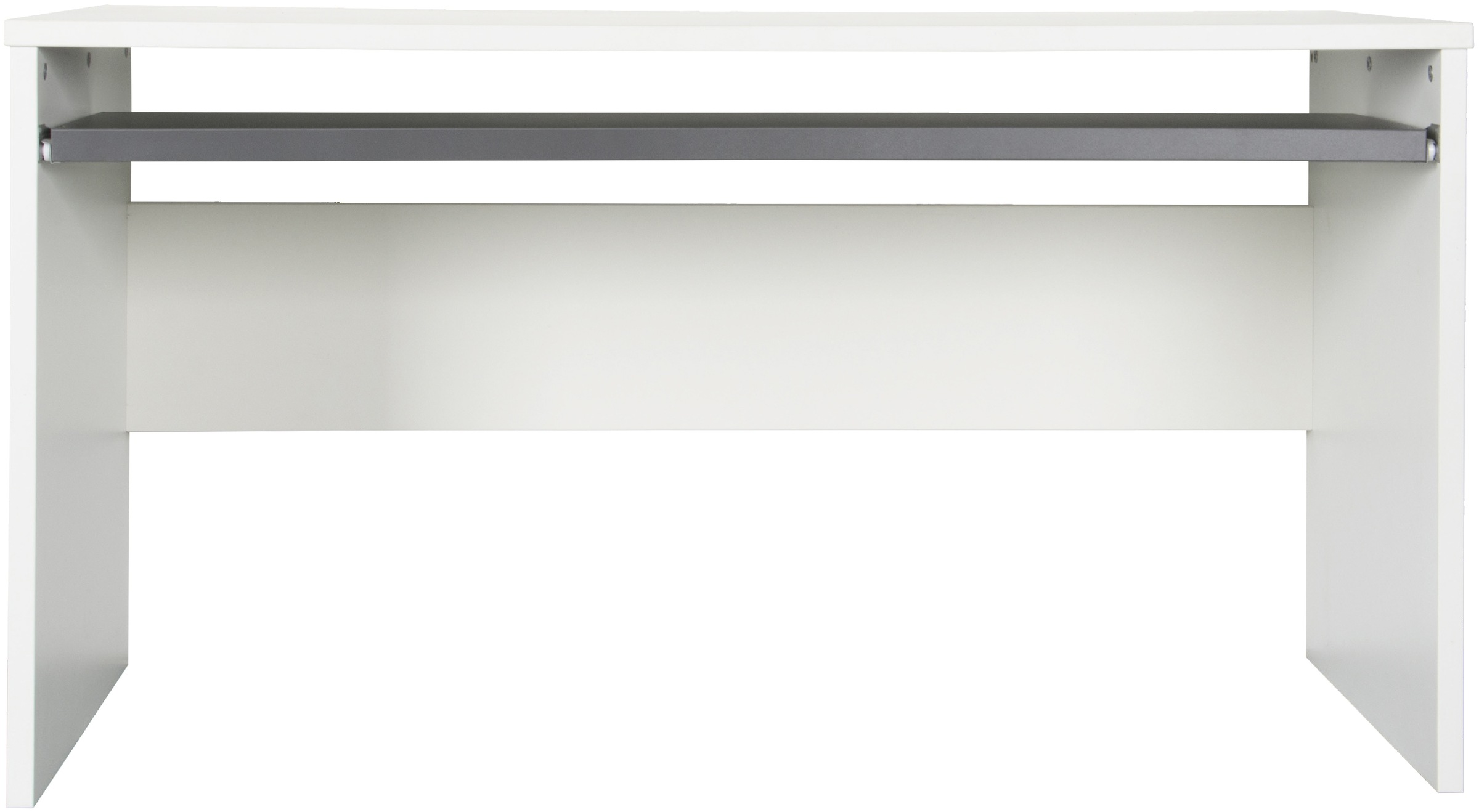 Thumbnail - VOGL Möbelfabrik Schreibtisch "Barrie mit 2-farbigem Tastaturauszug" in 2 Breiten, 2,5 cm Tischplattenstärke, Made in Ge...