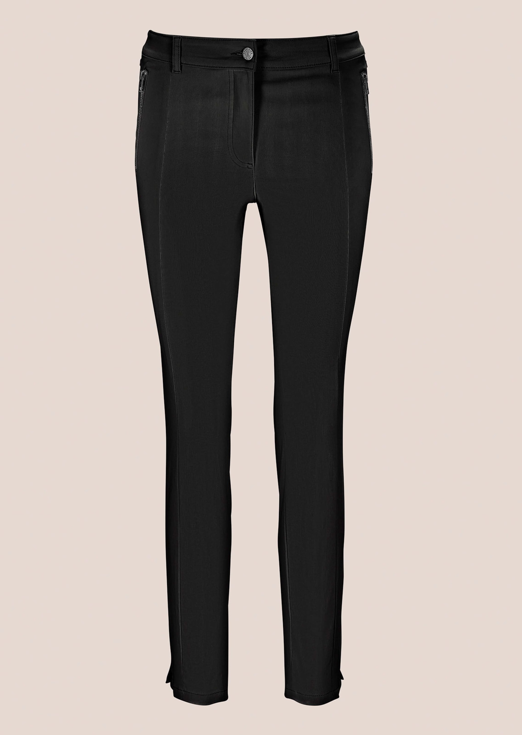 MADELEINE "Hose Schmale Skinny-Hose, Zippertaschen"