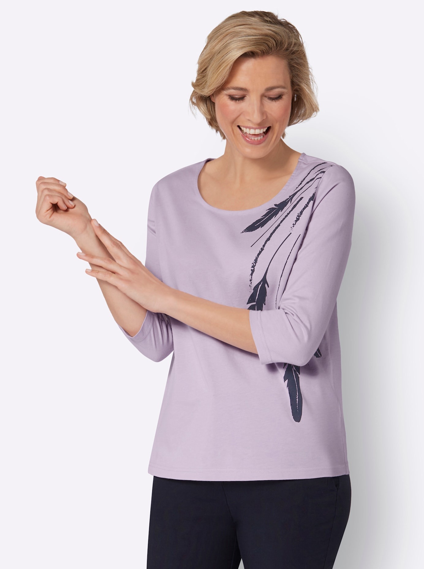 Classic Basics 3/4-Arm-Shirt "3/4-Arm-Shirt", 1 Stk. günstig online kaufen