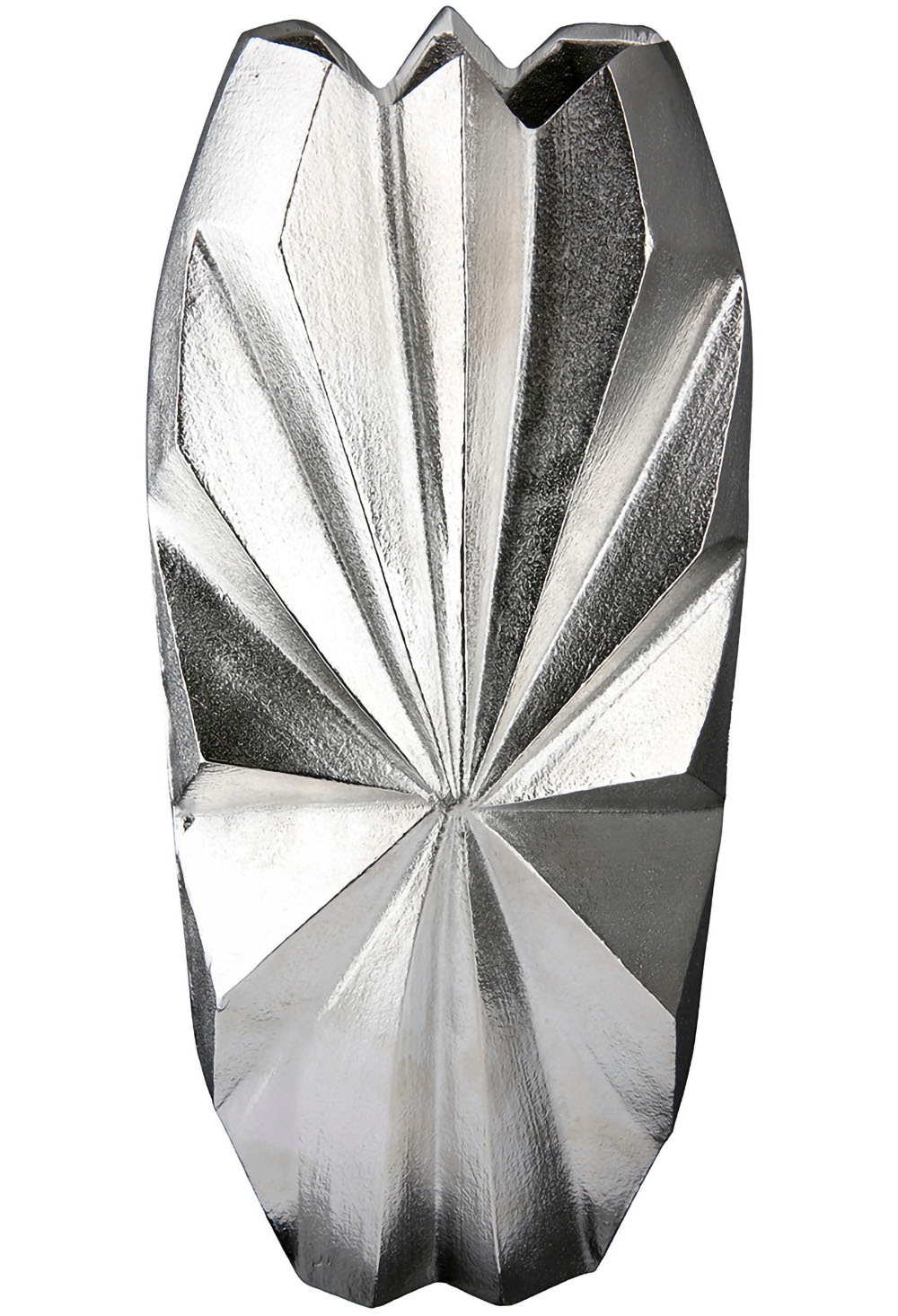 Dekovase »Vase Rayons, aus Aluminium«, (1 St.), mit Filzgleitern
