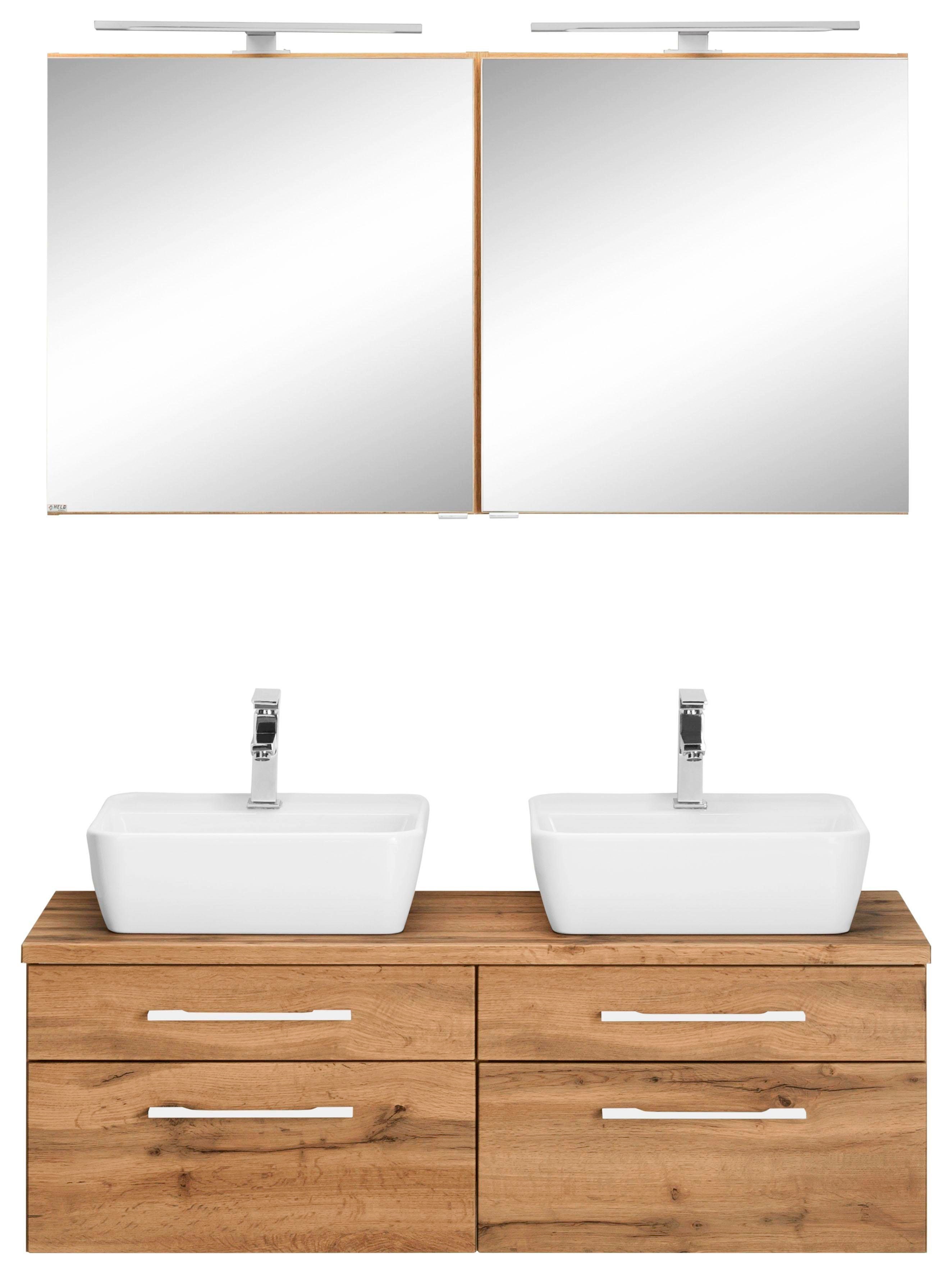 Thumbnail - welltime Badmöbel-Set "Davos" 3 Stk. tlg.