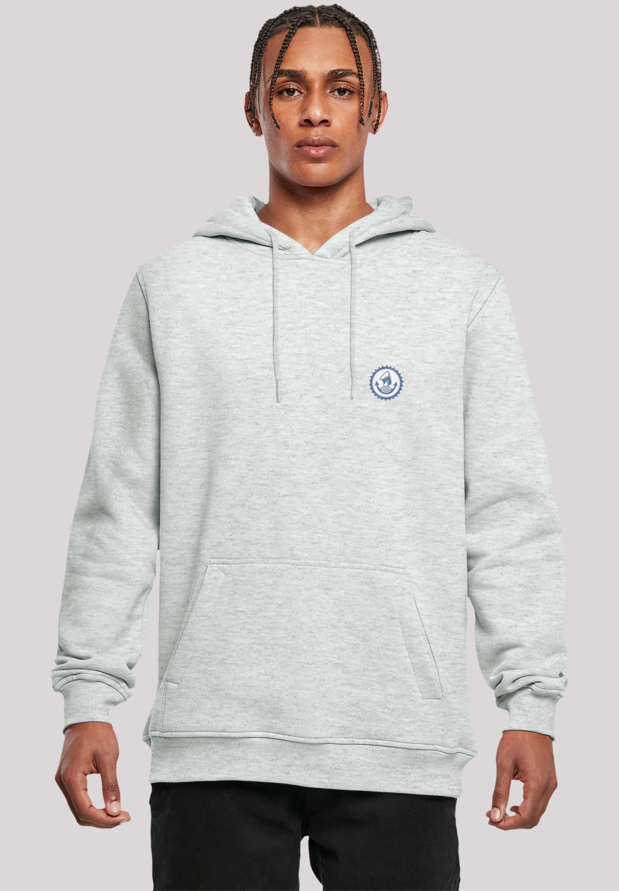 F4NT4STIC Kapuzenpullover »AHOI Knut & Jan Hamburg«, Print
