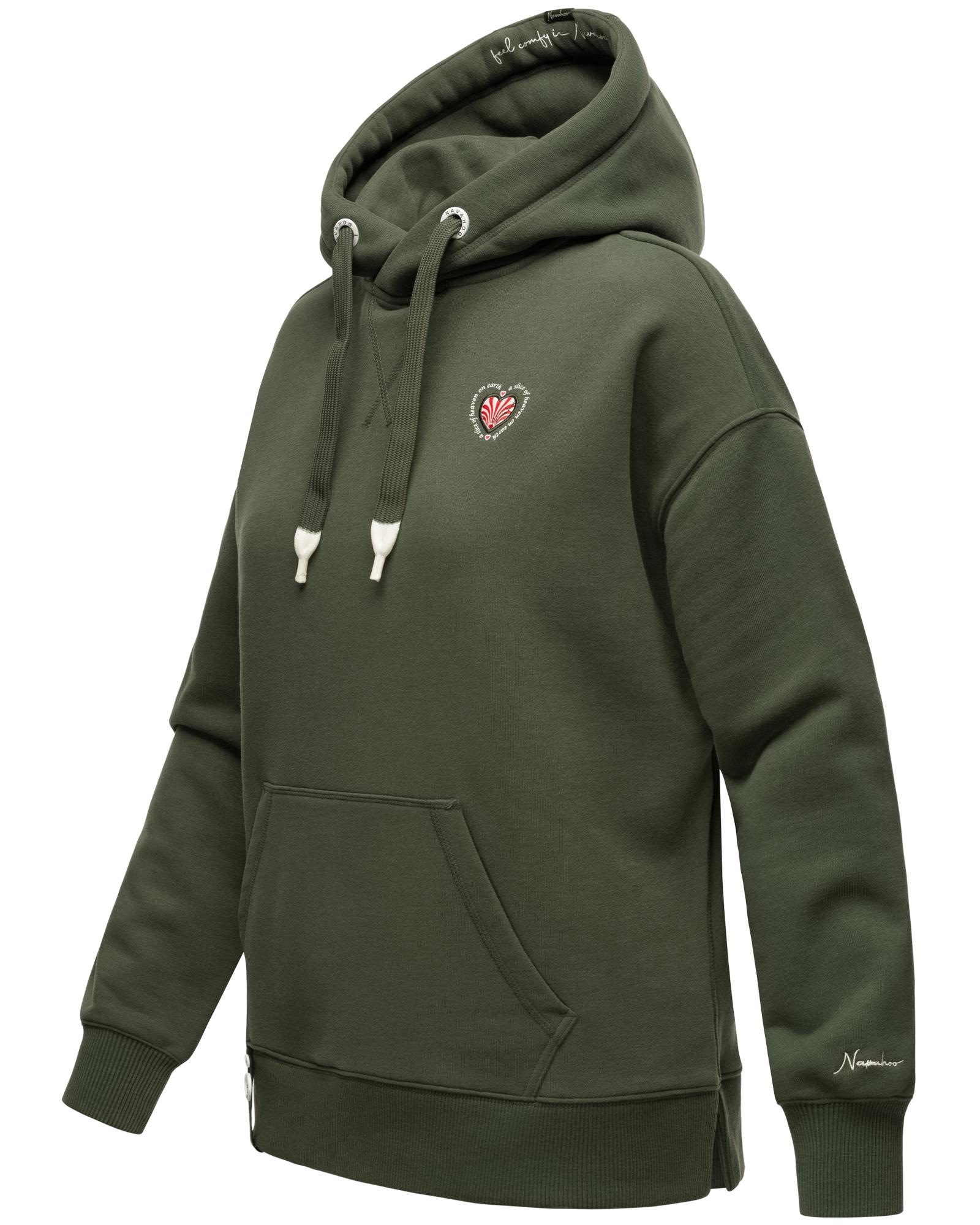 Navahoo Kapuzensweatshirt »Goldfee«, Stylischer Damen Hoodie im Oversize-Look
